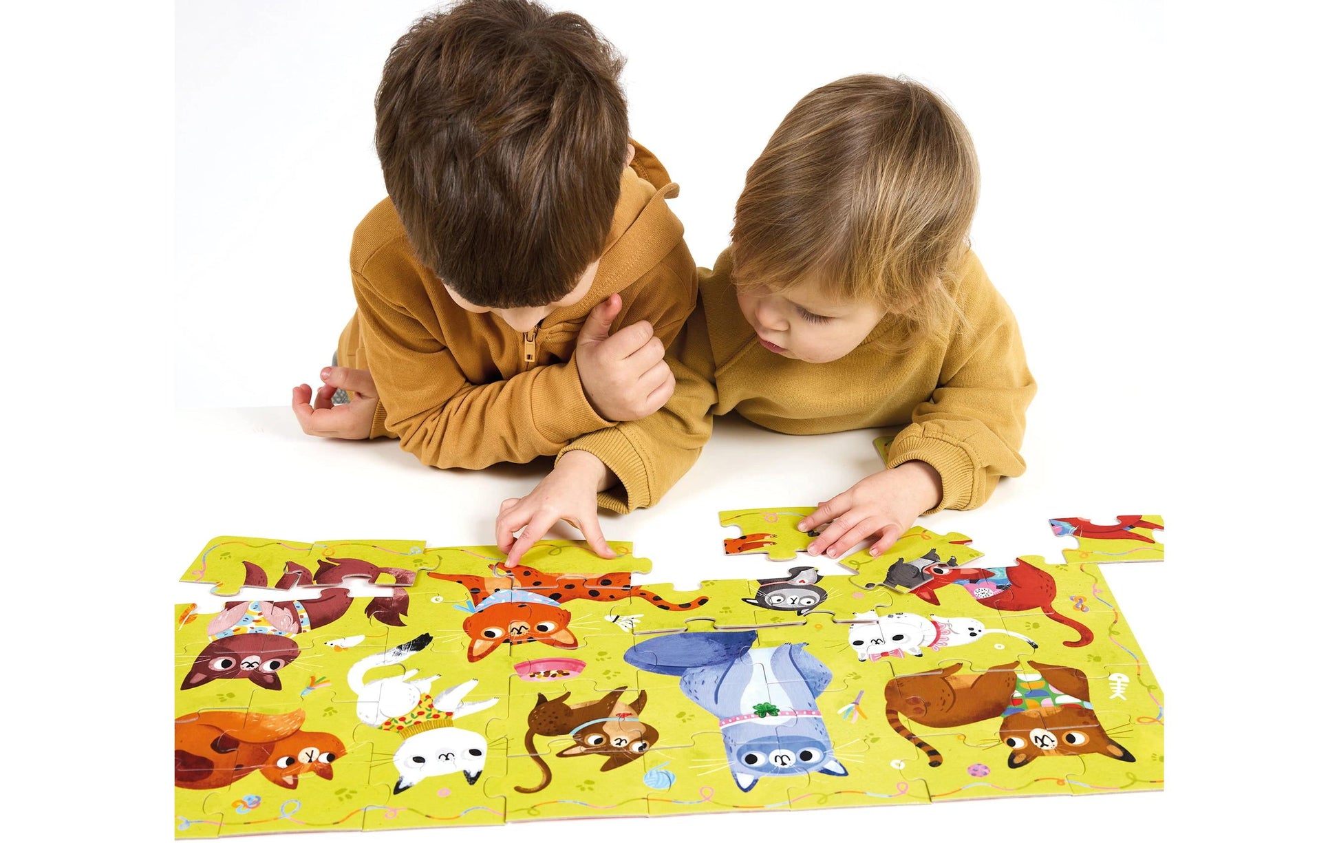 Banana panda Puzzle I Love Cats – Logikspiel, ab 3 Jahren, EN