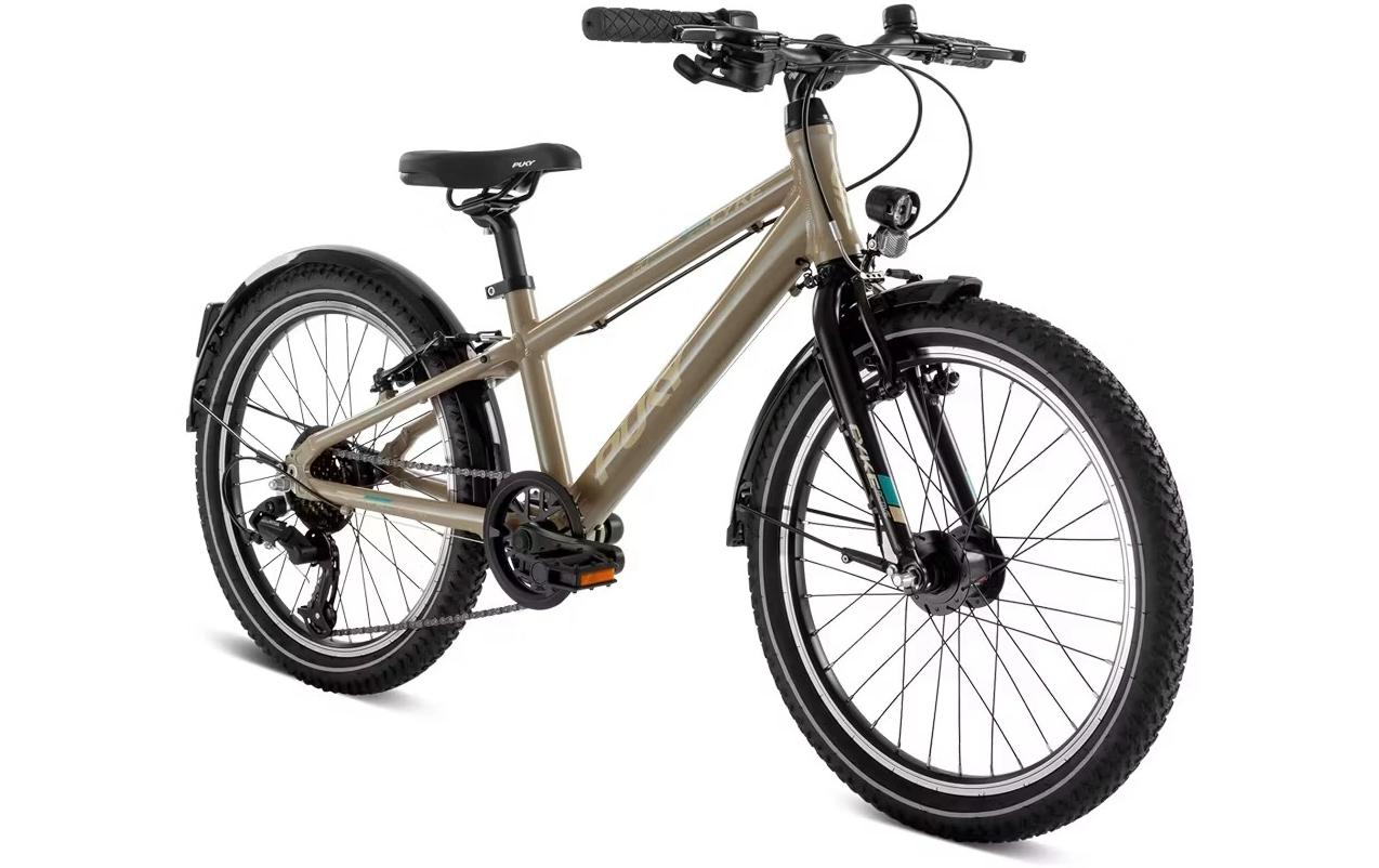 Puky Cyke 20 Active 7-Gang – Fahrrad – 20", beige/schwarz, Aluminium