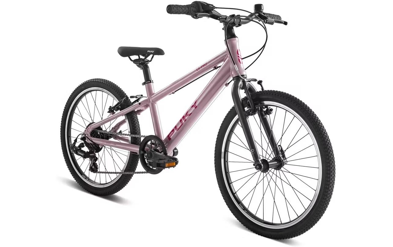 Puky LS-PRO Kindervelo – 7-Gang, Felgenbremse, Luftreifen – 20" – ab 6 Jahren – Aluminium – Rosa