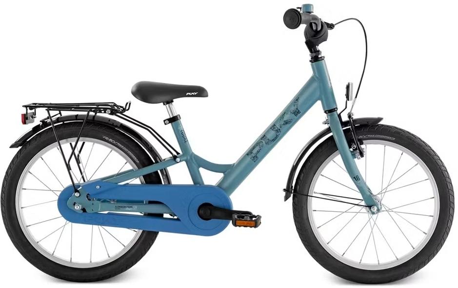 Puky YOUKE 18 Alu Kinderfahrrad – 18" – Felgenbremse – ab 5 Jahren – Aluminium, blau