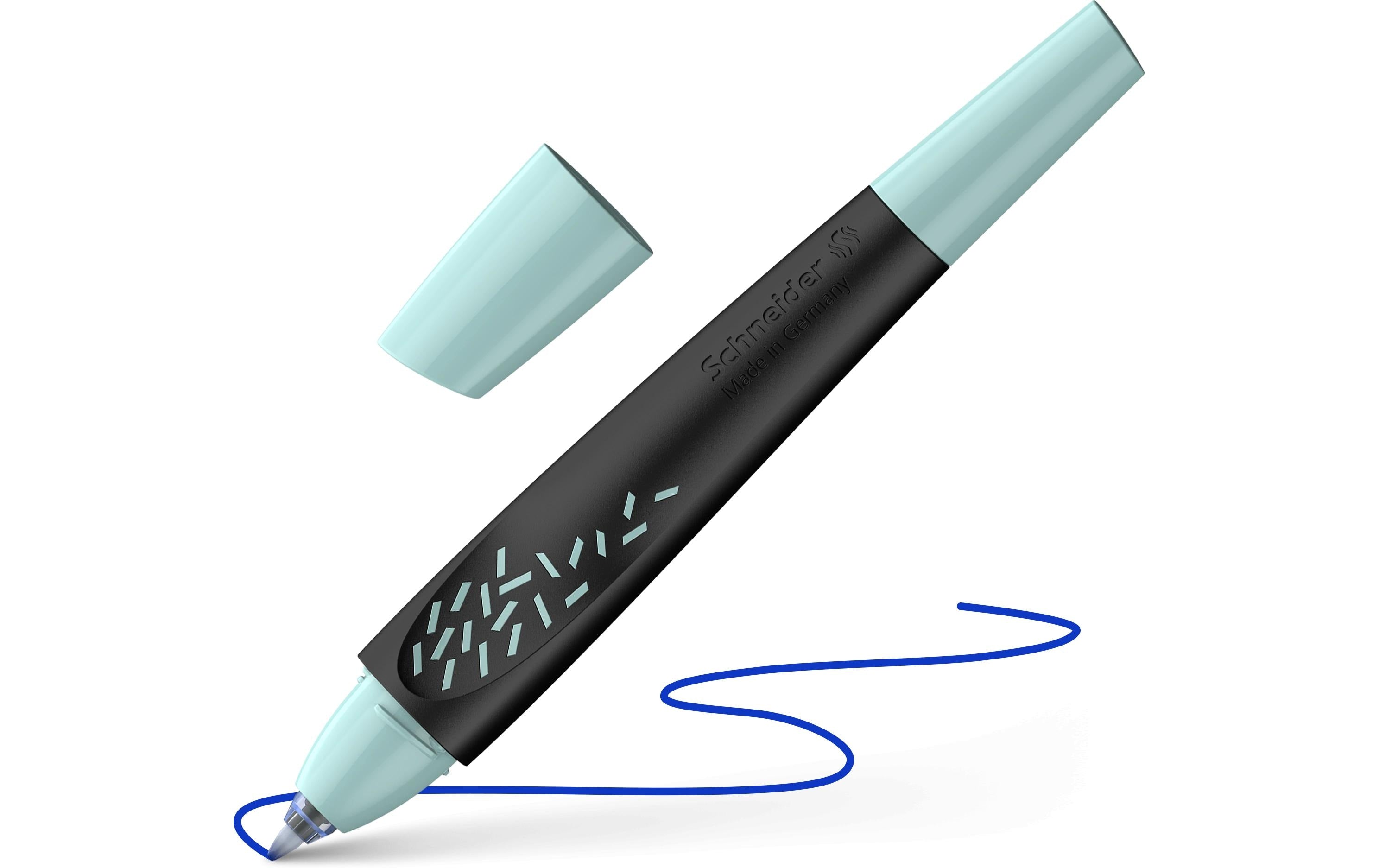 Schneider AG Schneider Breeze – Tintenroller, 0,5 mm, Blau, radierbar, Kunststoff, Schwarz/Blau