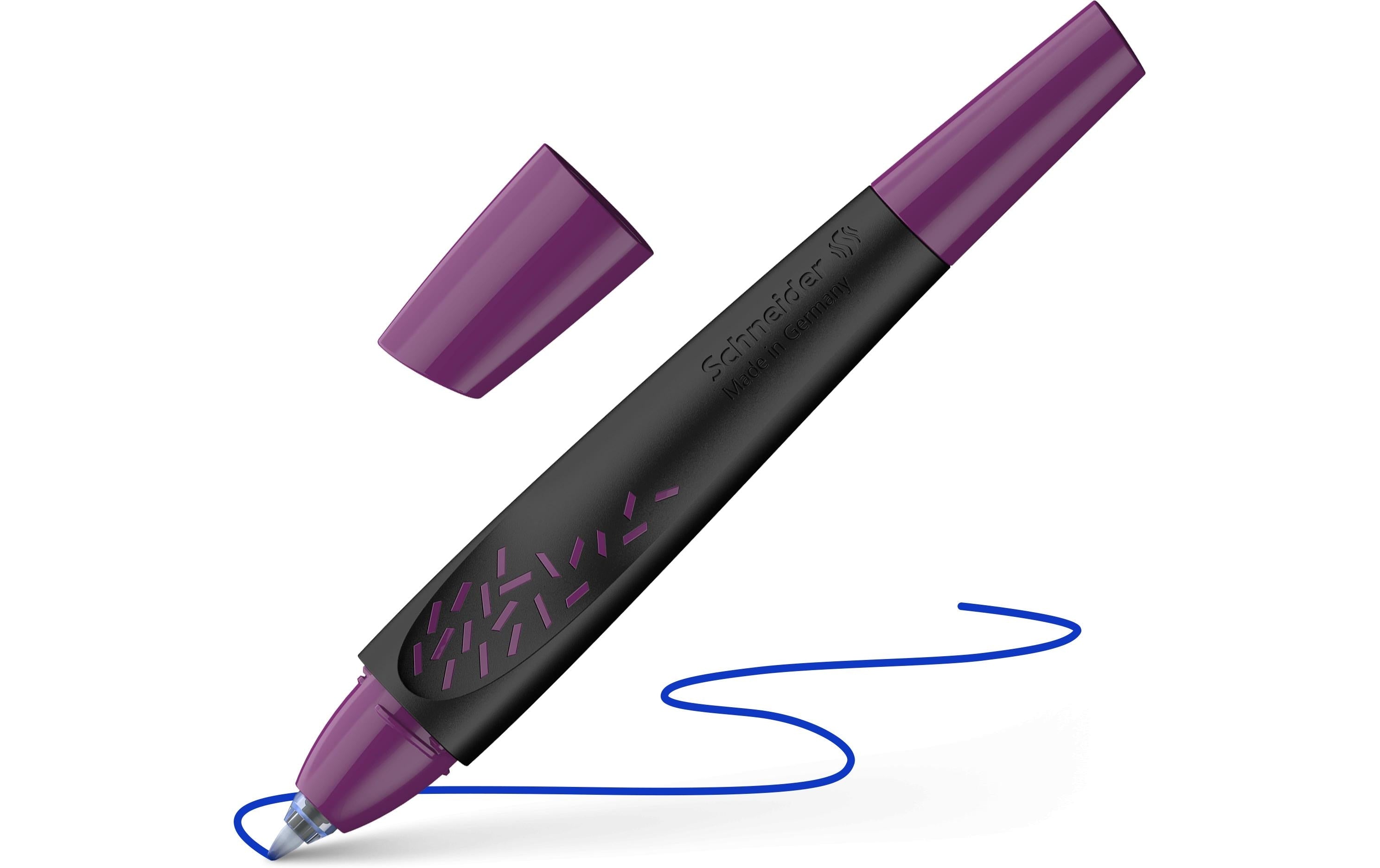 Schneider AG Schneider Breeze – Tintenroller, 0,5 mm, Blau, radierbar, Kunststoff, Schwarz/Blau