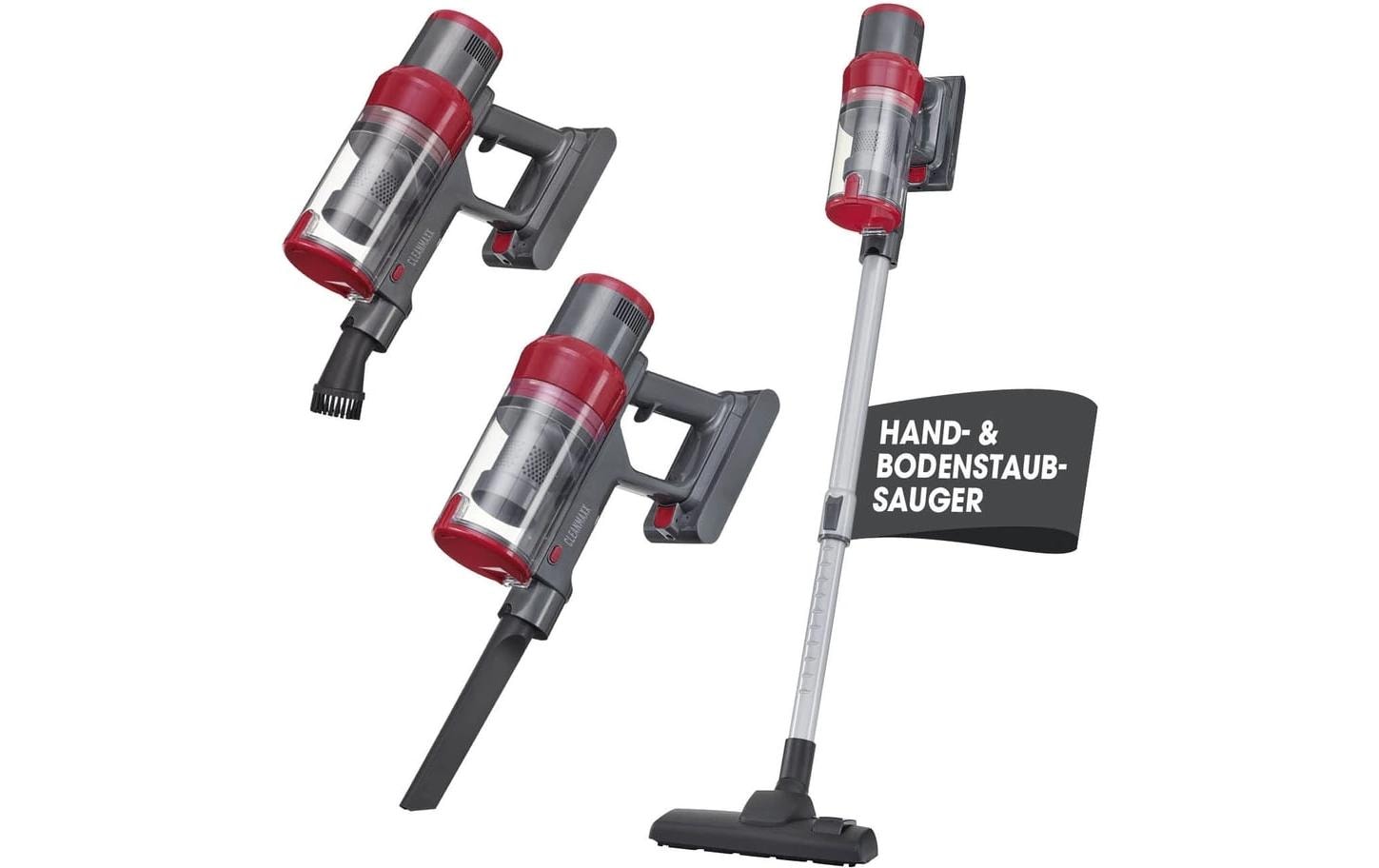 Cleanmaxx Akkustaubsauger 2-in-1 – 35 min, Behälter 1,00 l