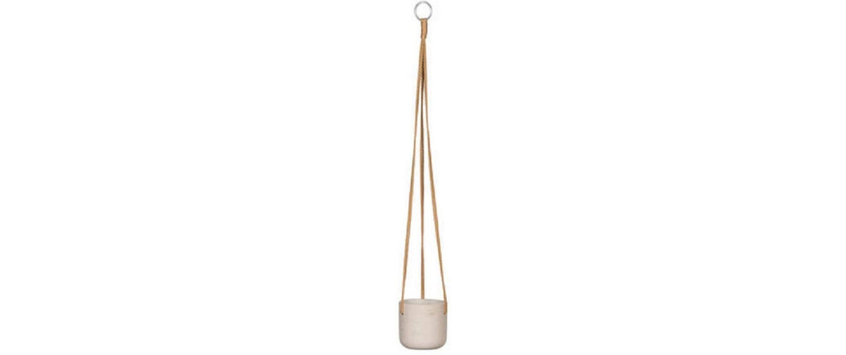Pottery pots Pflanzentopf – Ø 10,6 × 9,9 cm – Glasfaser & Sand & Zement, Grau