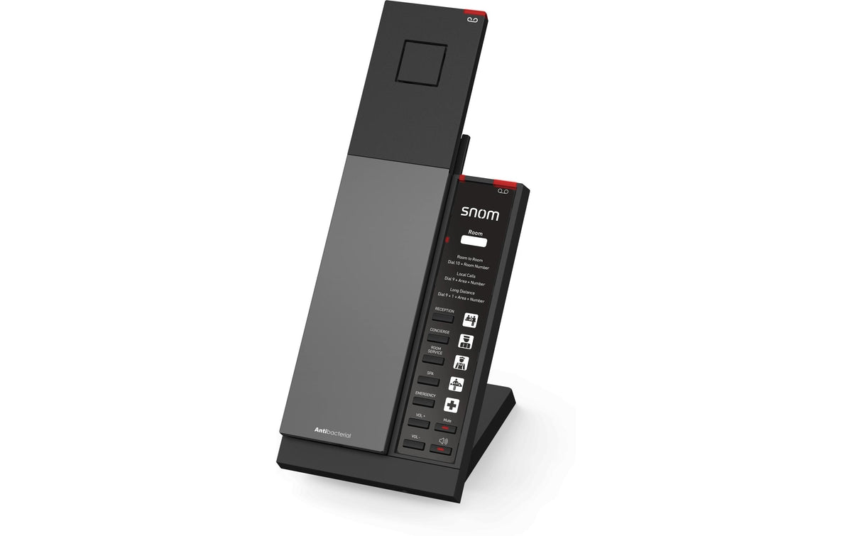 Snom HD340A – Analogtelefon, Freisprechen, Schwarz