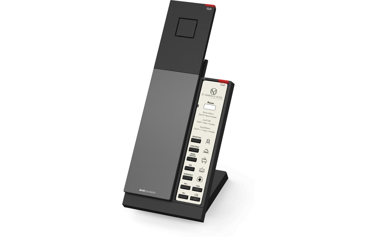 Snom HD340A – Analogtelefon, Freisprechen, Schwarz