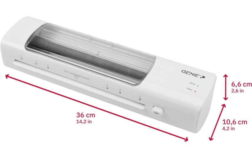 Genie LS 450 T Laminiergerät A4 – Heisslaminator, bis 125 µm, 2 Rollen