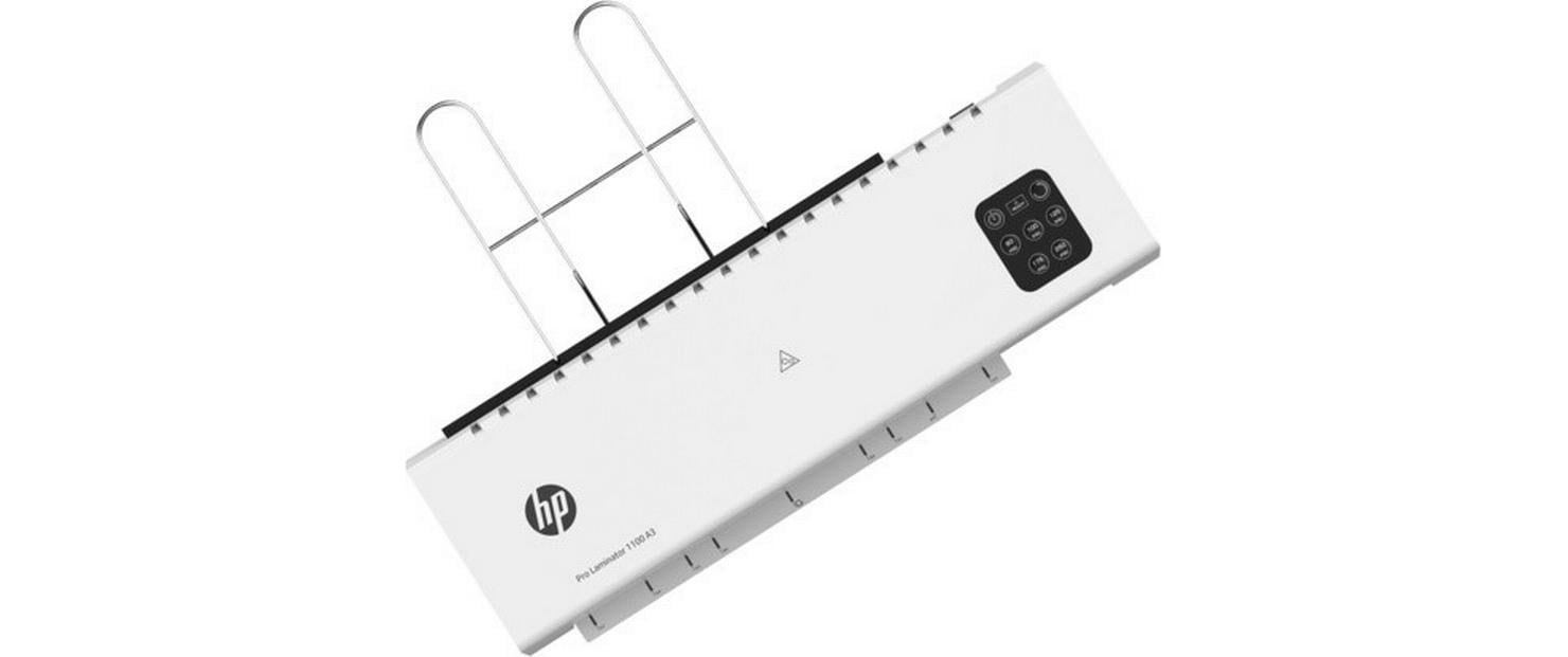 HP Pro 1100 Laminiergerät A3 – Heisslaminator, bis 250 µm, 6 Rollen, weiss