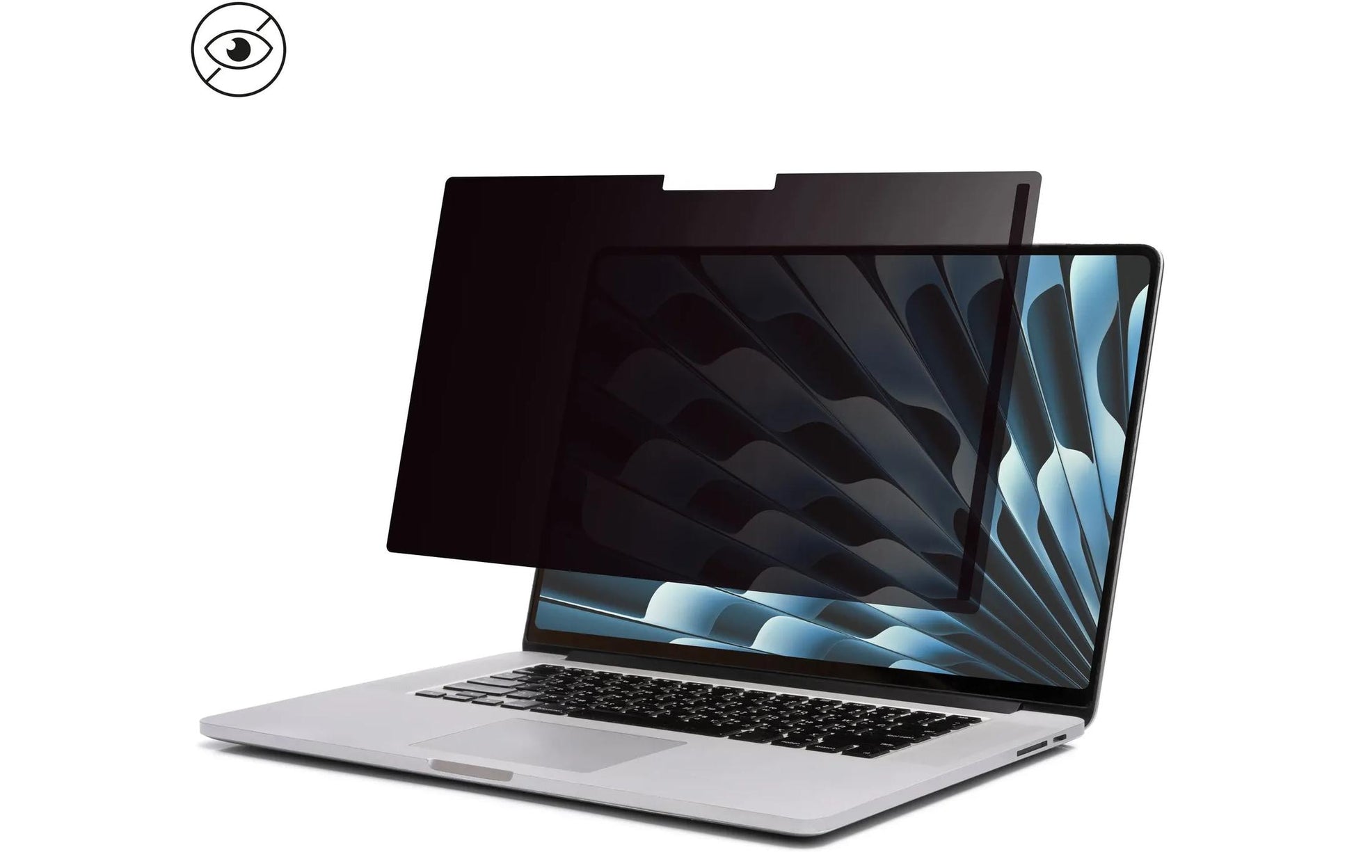 DICOTA Blickschutzfilter für Apple MacBook 13", 16:9 – 146 × 68 mm, 2-Wege