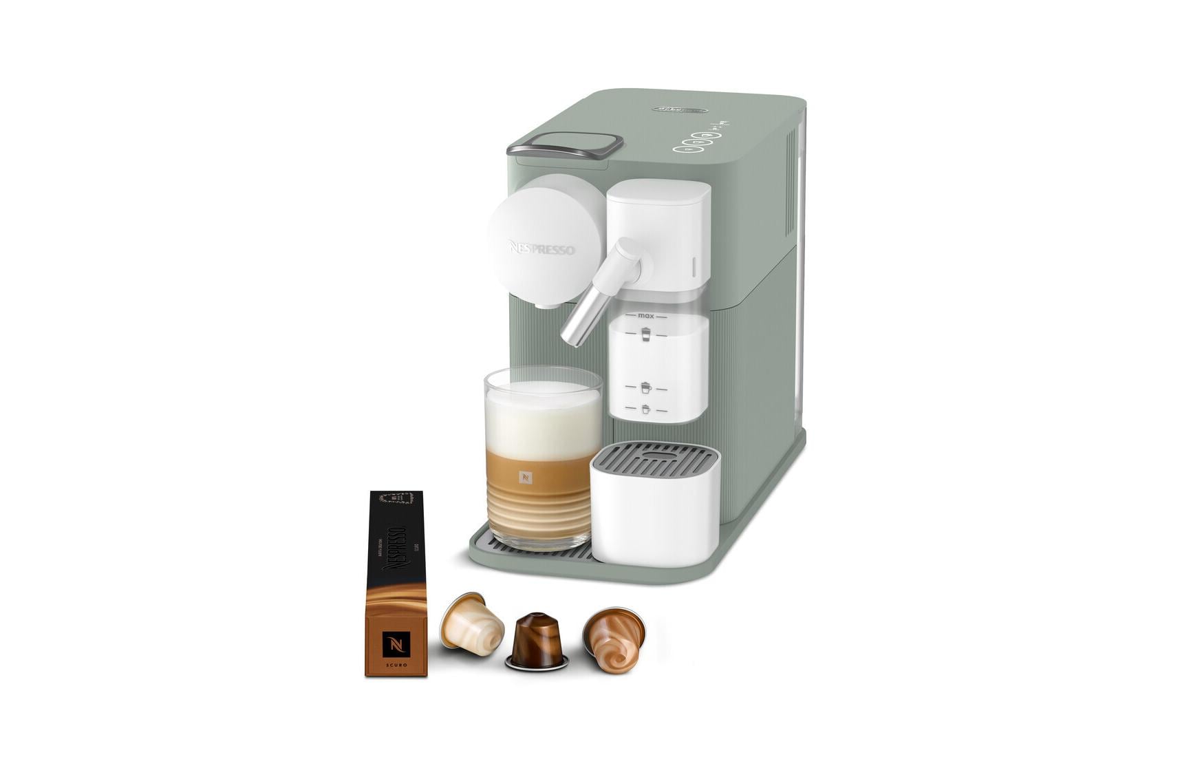 De’Longhi De'Longhi Gran Lattissima Kapselmaschine – für Nespresso, 1,0 l, grün