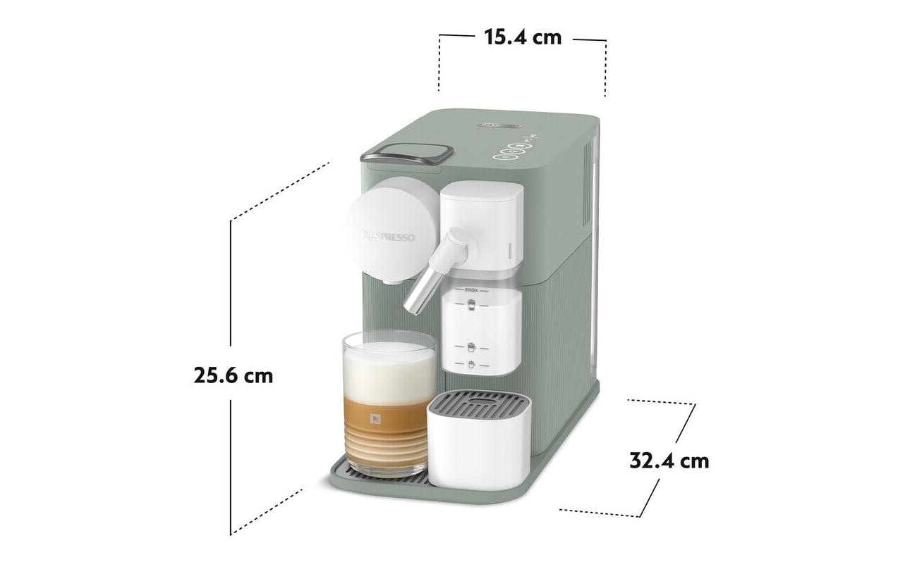 De’Longhi De'Longhi Gran Lattissima Kapselmaschine – für Nespresso, 1,0 l, grün