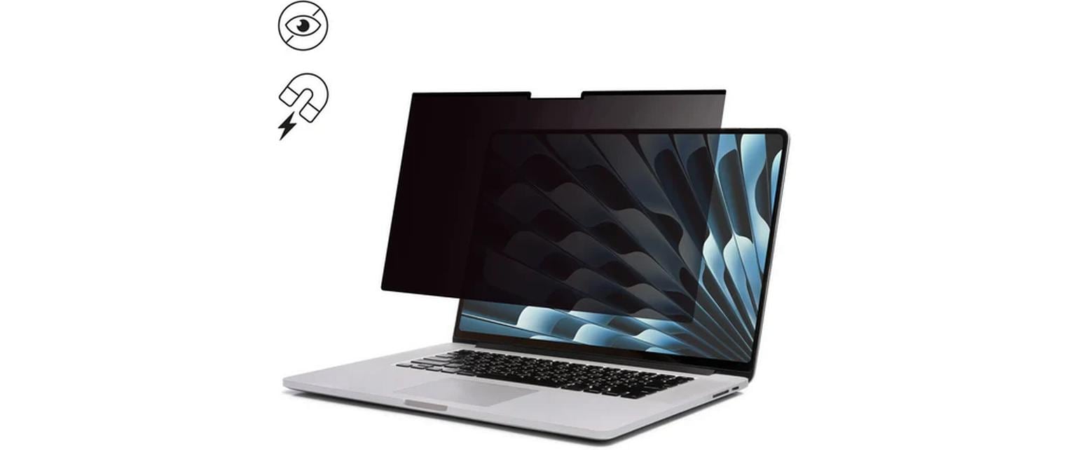 DICOTA Magnetischer Blickschutzfilter für Apple MacBook NEO 13 13", 16:9 – 145,8 × 67,9 mm, 2-Wege