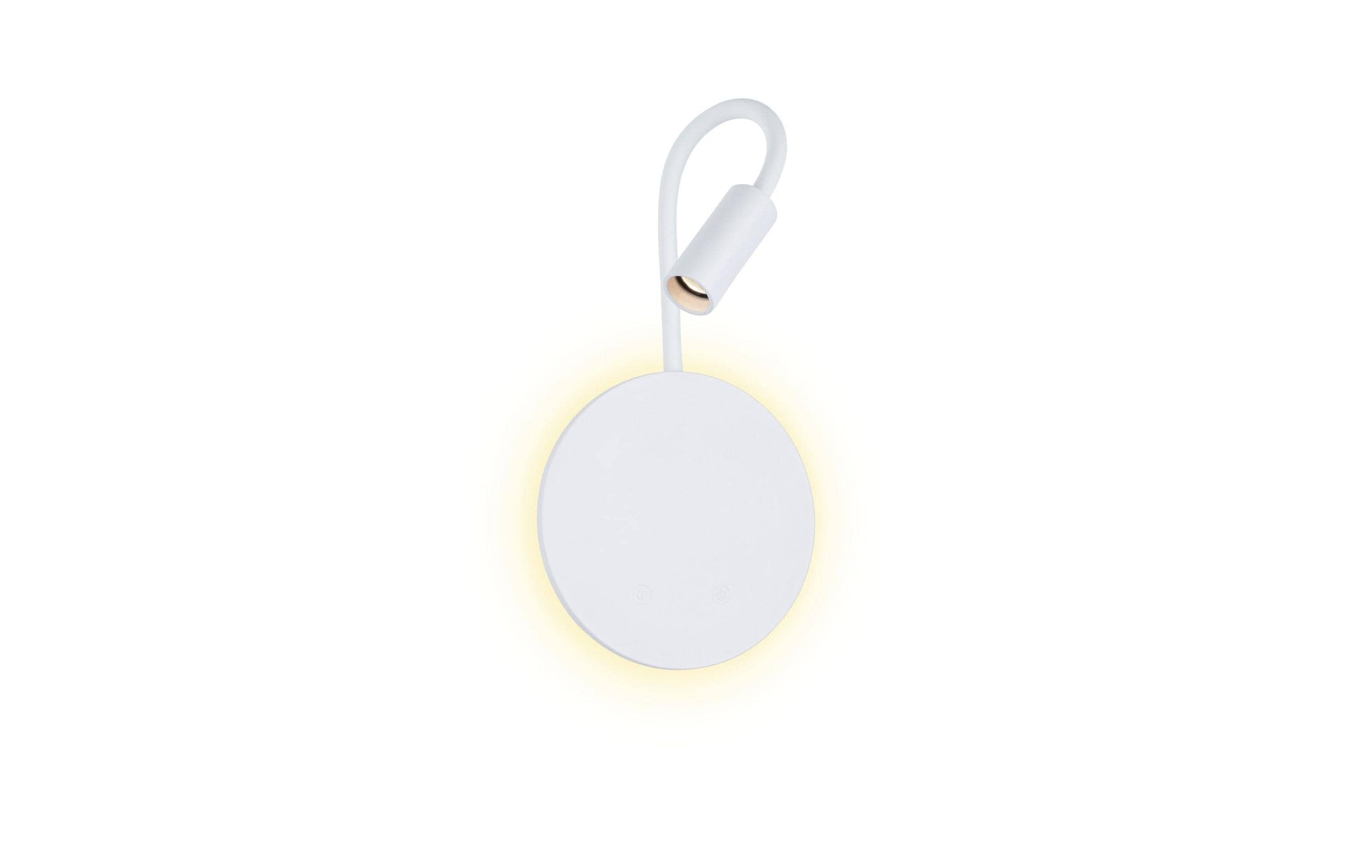 Paulmann Akku-Wandleuchte Miora – 160 lm, 2700 K, Akku, Touch-Dimmer – Weiss
