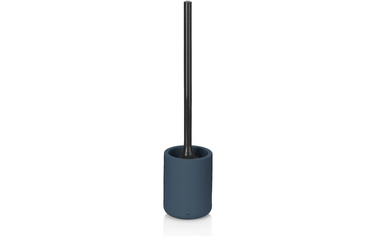 Kela WC-Bürstenset – Keramik, Dunkelblau, H 45 cm, Ø 10 cm