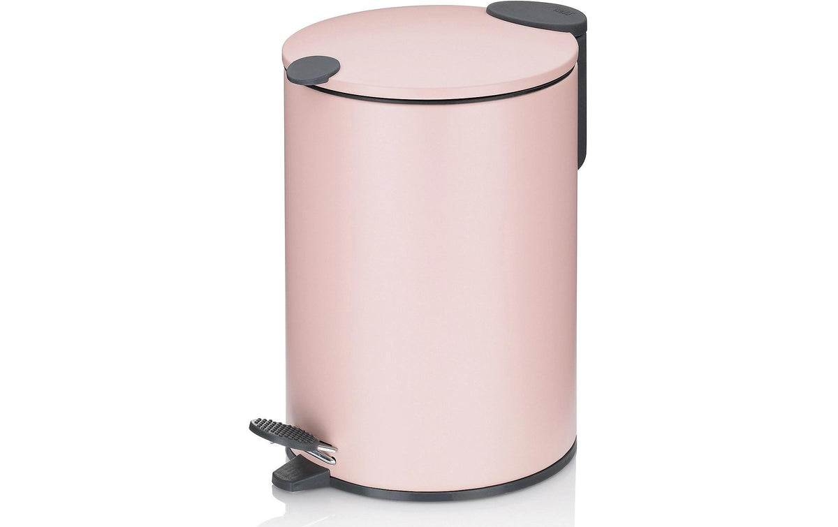 Kela Kosmetikeimer Mats – 3 l – Metall, rund – Rosa