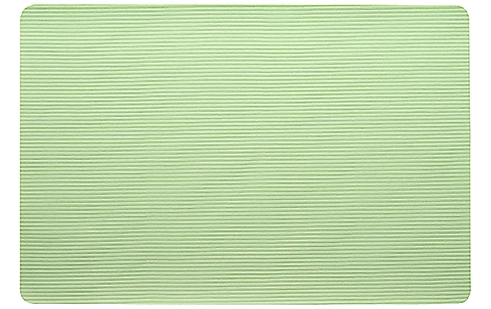 Kela Tischset Siena – Kunstleder (PU), Hellgrün, 44,5 × 30 cm