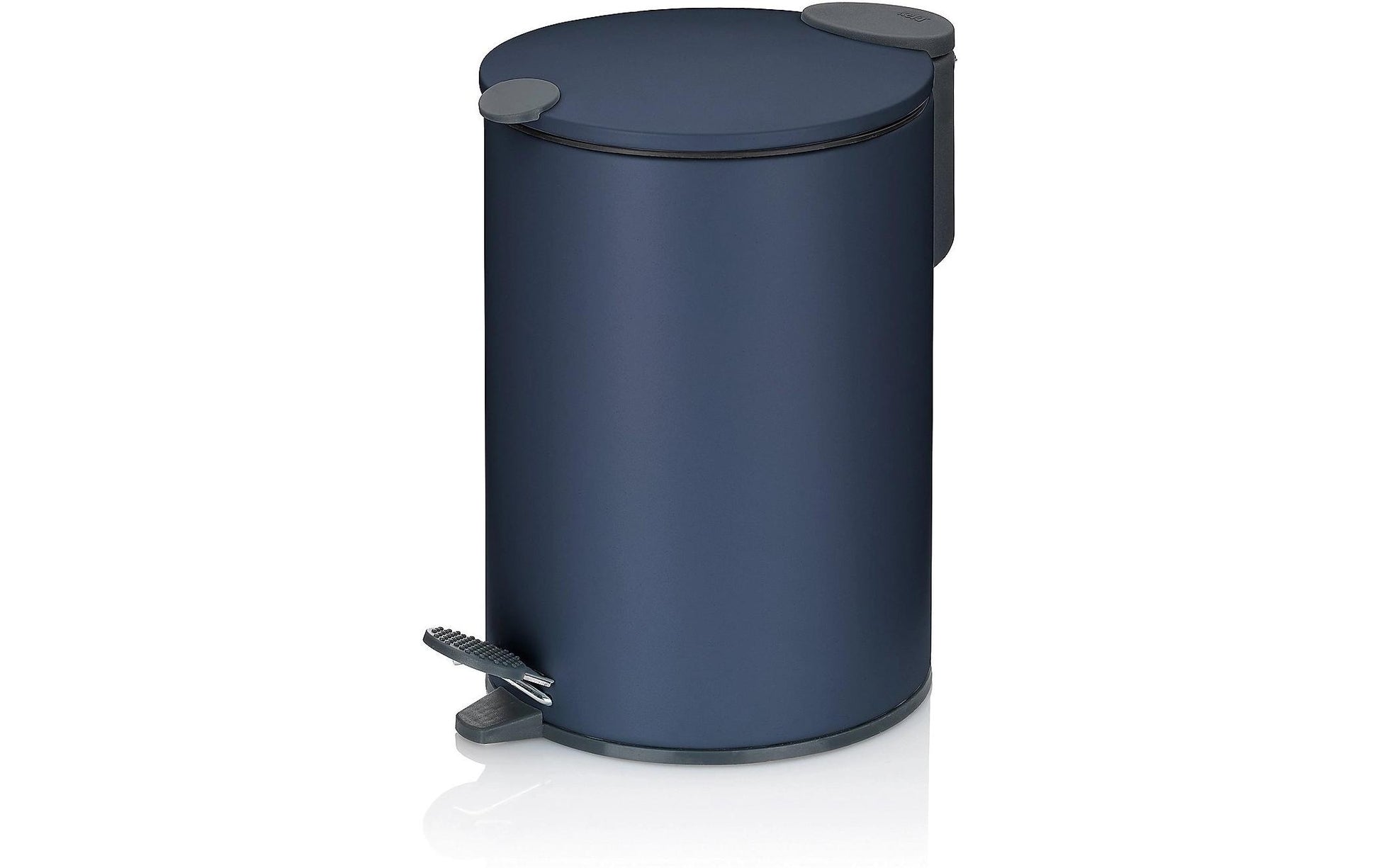 Kela Kosmetikeimer Mats – 3 l – Metall, rund – Dunkelblau