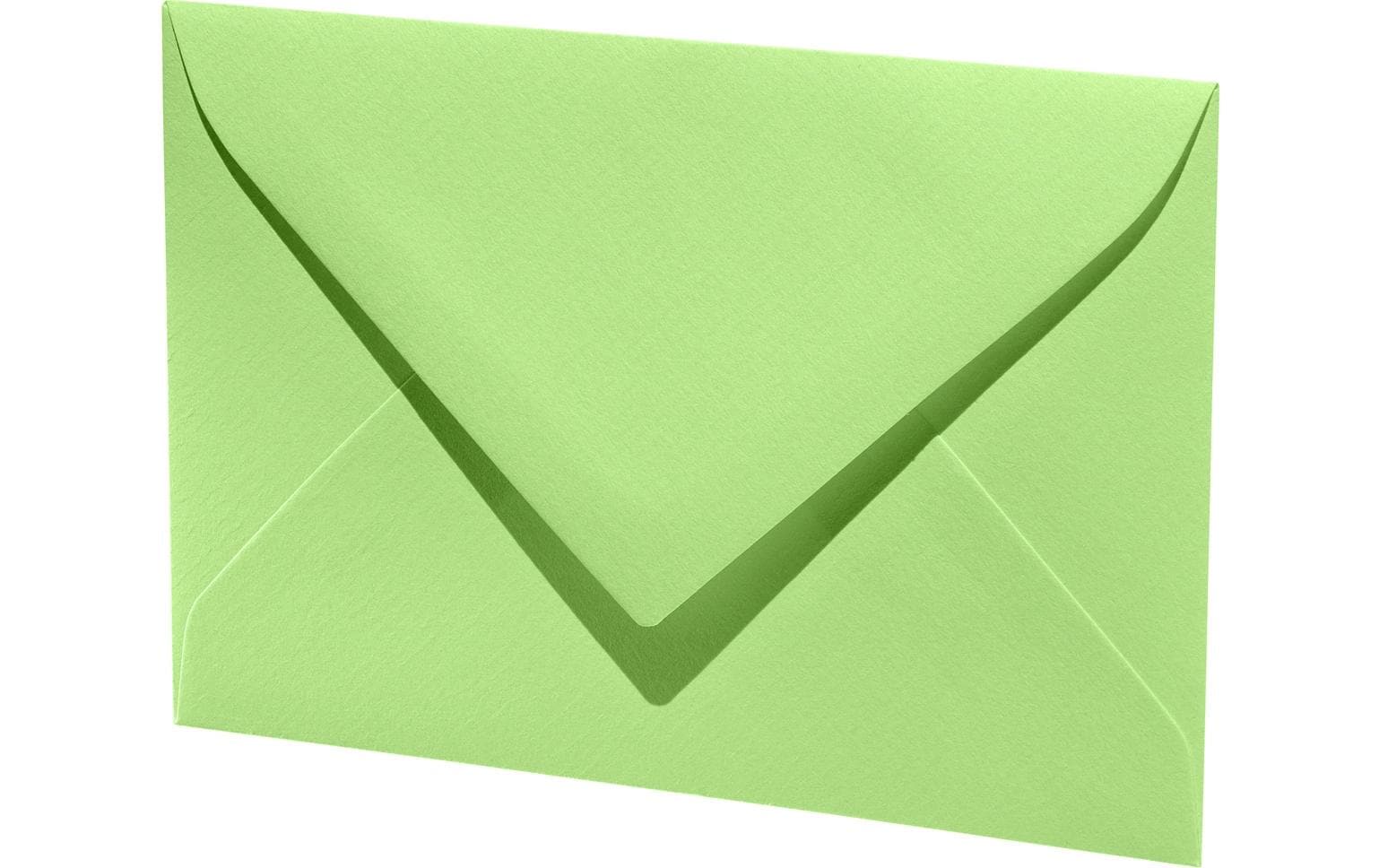 Artoz Couvert C7 – ohne Fenster, Papier, grün, 100 g/m², FSC-zertifiziert, 5 Stk.