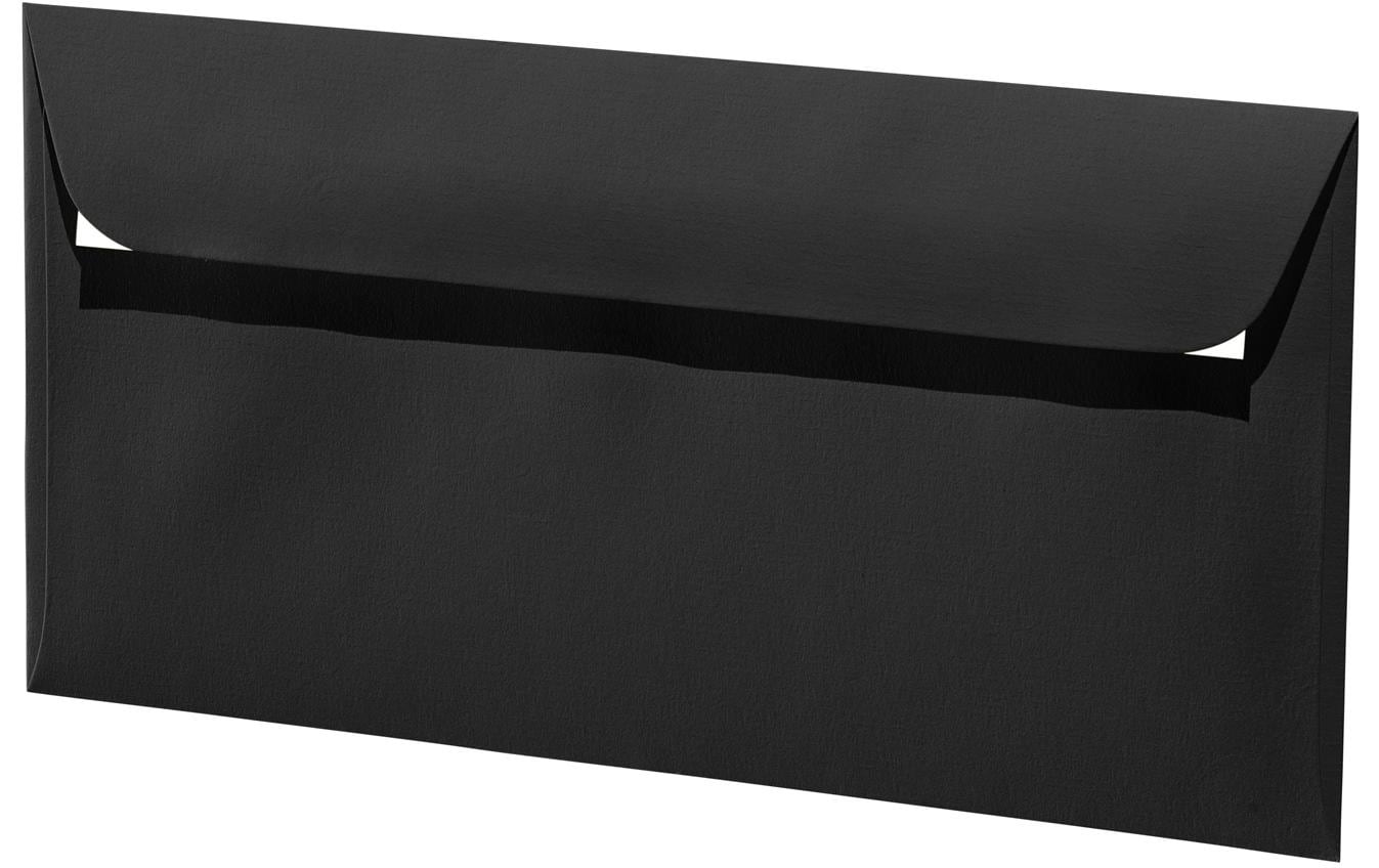 Artoz Couvert C6/5 – ohne Fenster, Papier, schwarz, 100 g/m², FSC-zertifiziert, 5 Stk.