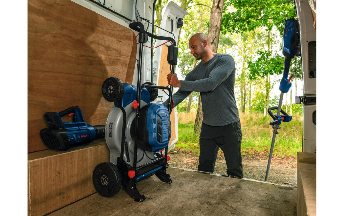 Bosch GRA18V2-46SP Akku-Rasenmäher – 18 V – 46 cm Schnittbreite – 60 l Fangkorb – Solo – POWER FOR ALL