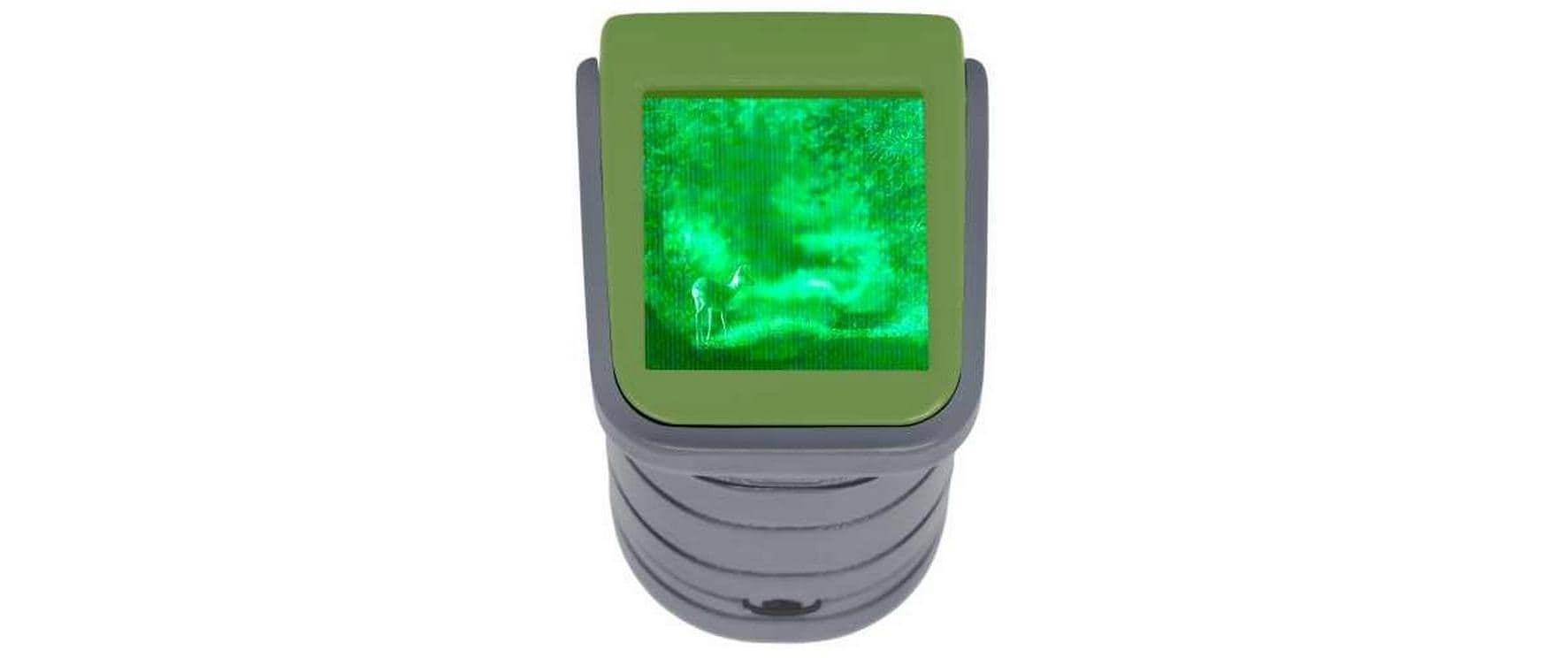 Bresser Optics Youngster Nachtsichtgerät – 3,7 × 3,8 × 10 cm – 2 × AA, ab 6 Jahren – Kunststoff, grau/grün