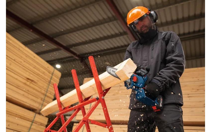 Bosch Professionelle GKE 18V-20 Akku-Astsäge – 18 V – Schwertlänge 200 mm – Solo – AMPShare