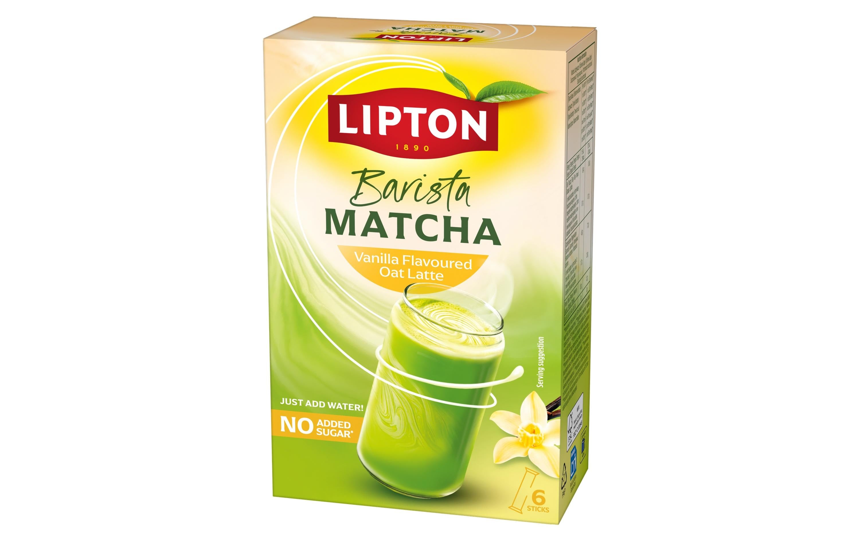 Lipton Matcha Vanille & Hafer Pulver
