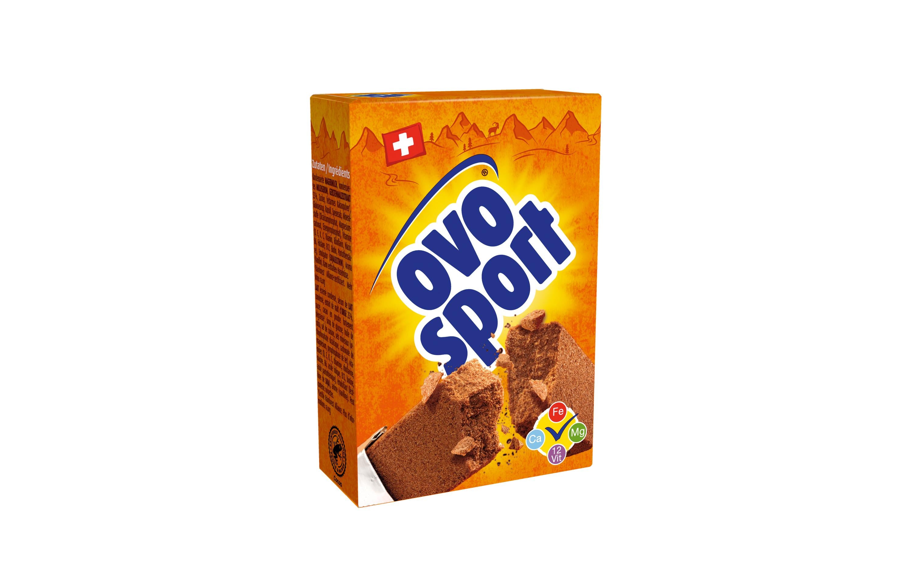 Ovomaltine Ovo Sport Schokoriegel – 4 × 15 g