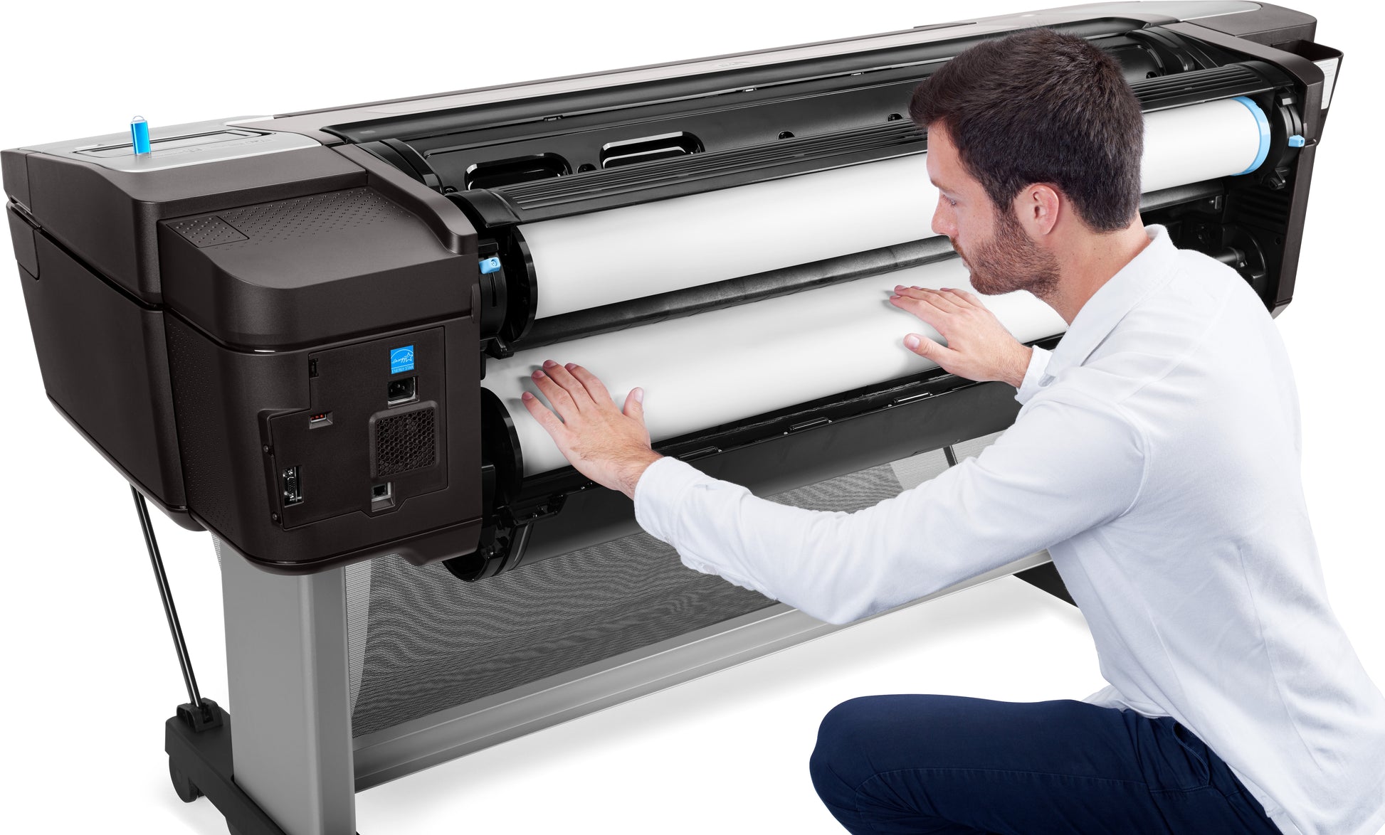 HP DesignJet T1700 – Grossformat-Plotter, 44" (1'118 mm), A0, LAN, Wi‑Fi Direct