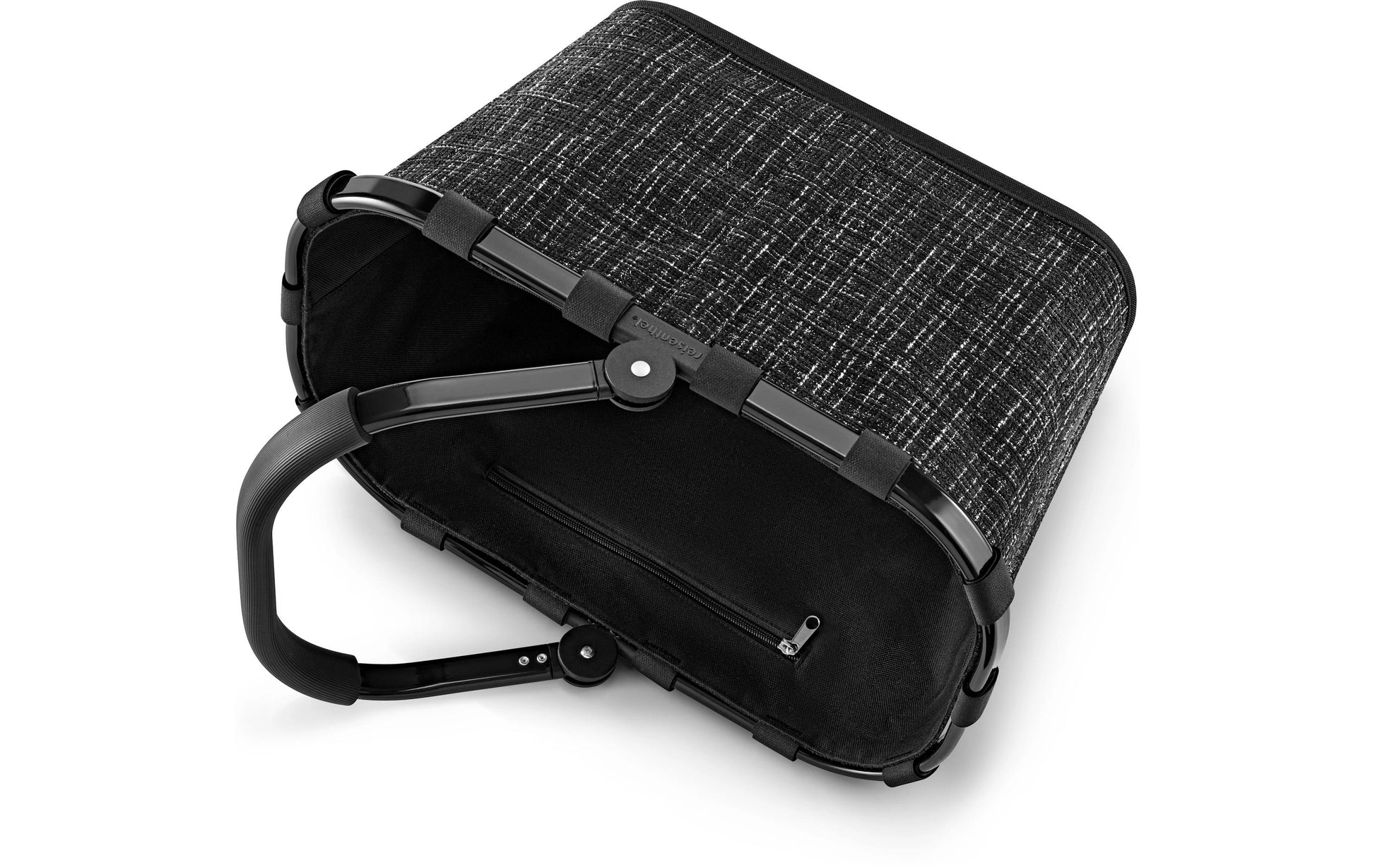 Reisenthel Stofftasche, Aluminium, schwarz, 480×290×280 mm