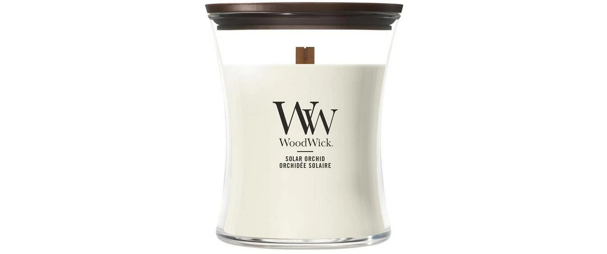 WoodWick Duftkerze – Solar Orchid – Ø 10 × 11 cm