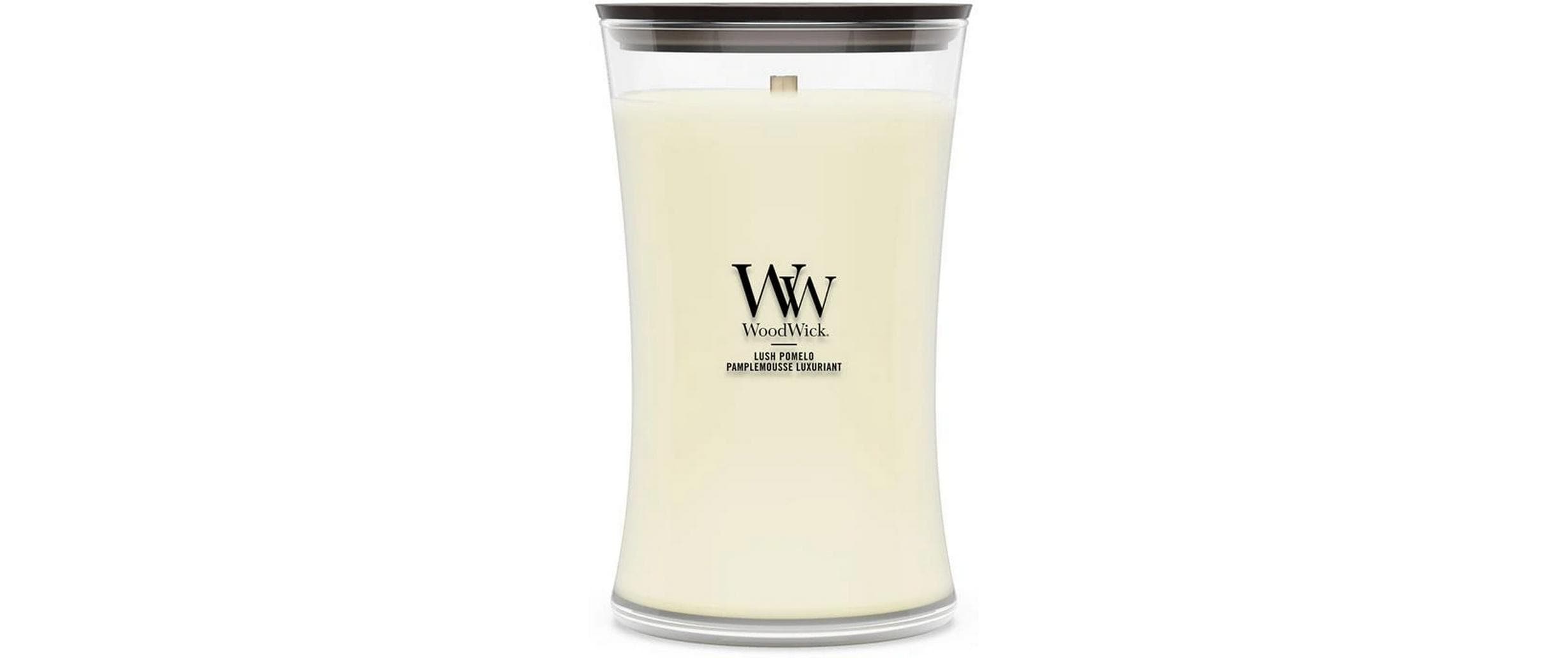 WoodWick Duftkerze – Lush Pomelo – Ø 10,2 × 17,8 cm