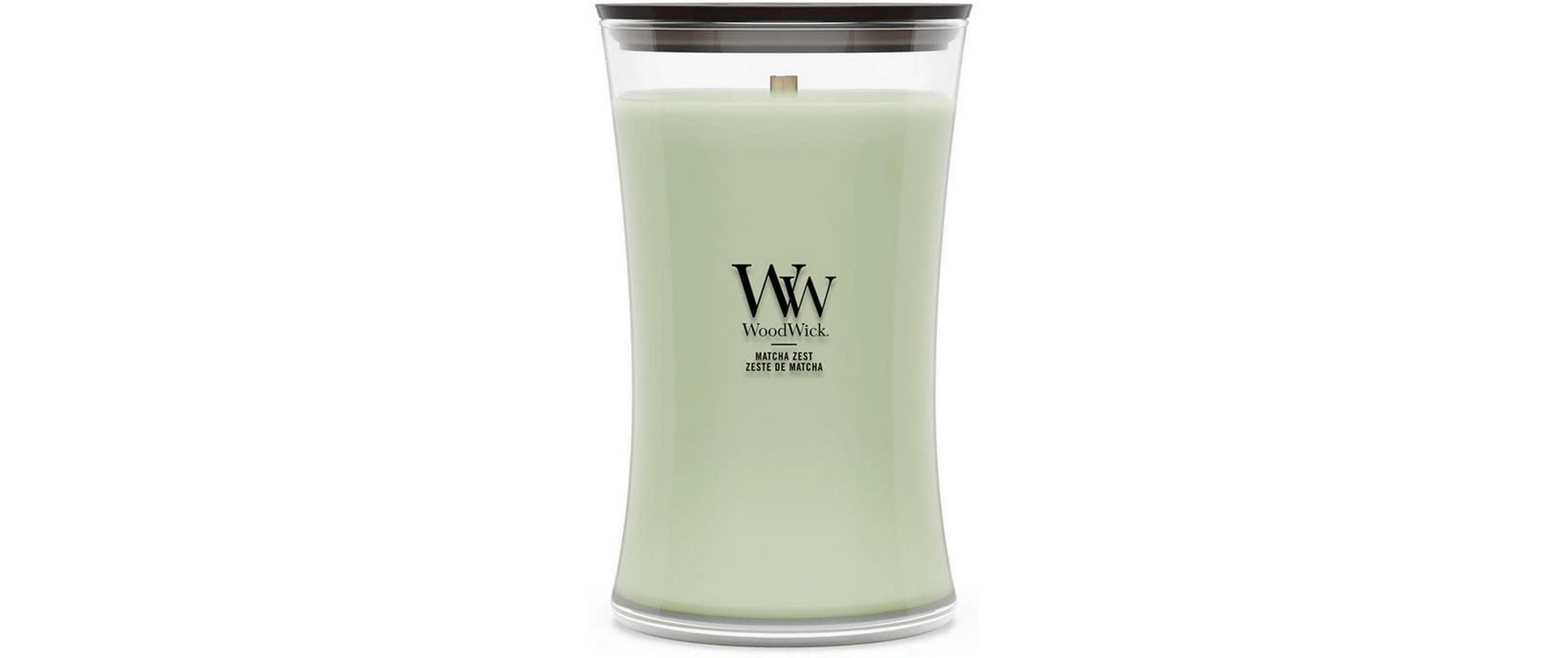 WoodWick Duftkerze – Matcha Zest – Ø 10,2 × 17,8 cm