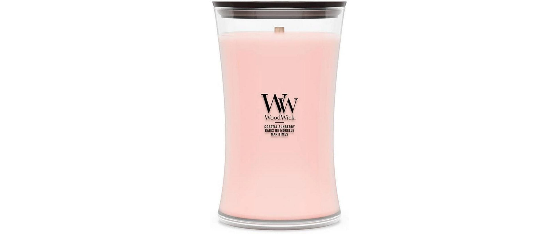 WoodWick Duftkerze – Coastal Sunberry – Ø 10,2 × 17,8 cm