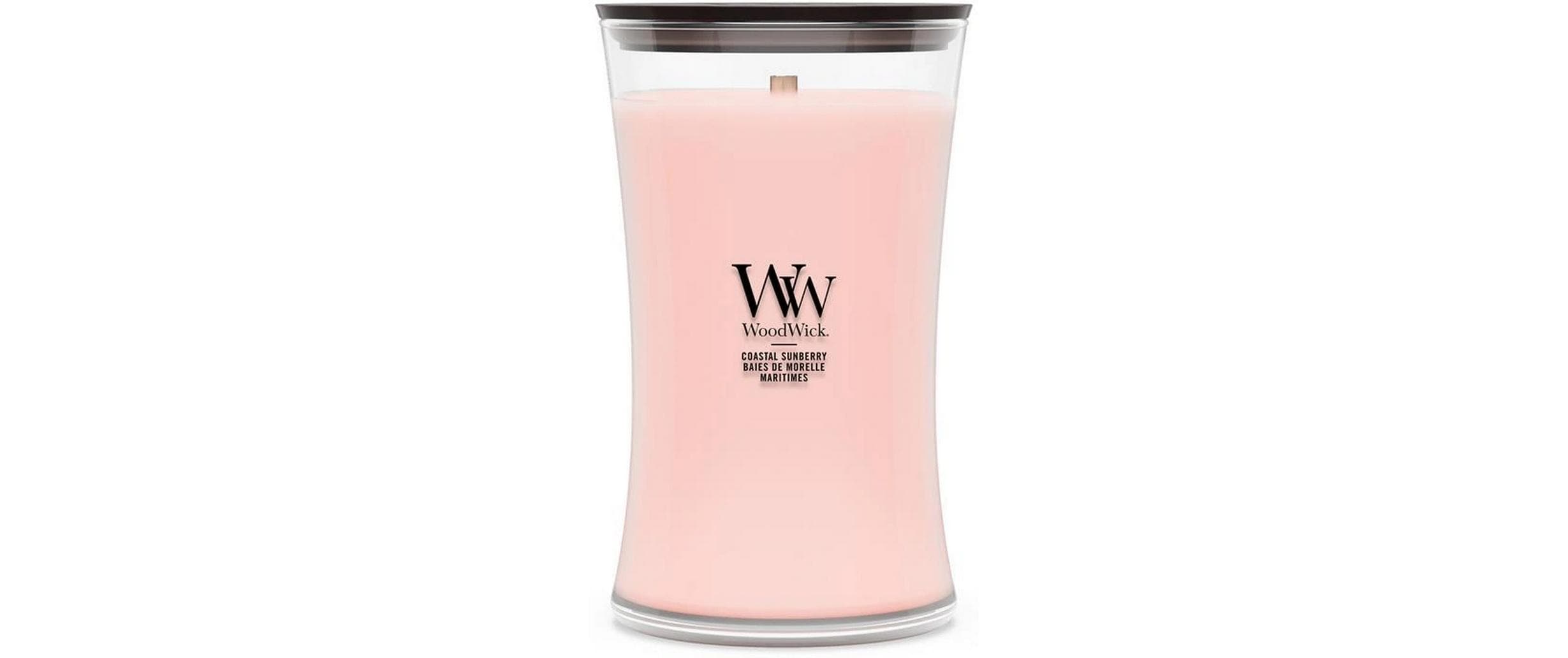 WoodWick Duftkerze – Coastal Sunberry – Ø 10,2 × 17,8 cm