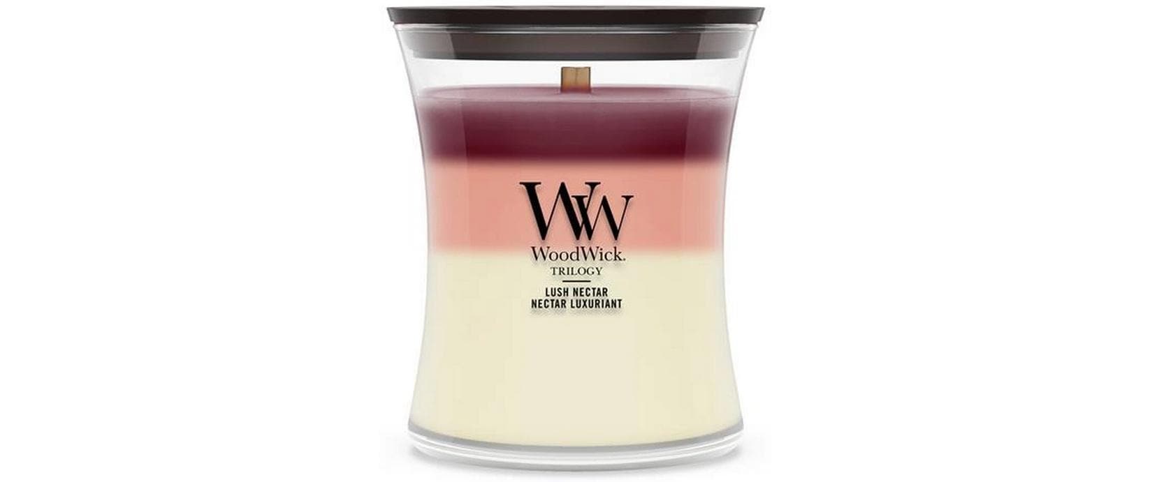 WoodWick Duftkerze – Lush Nectar – Ø 10 × 11 cm