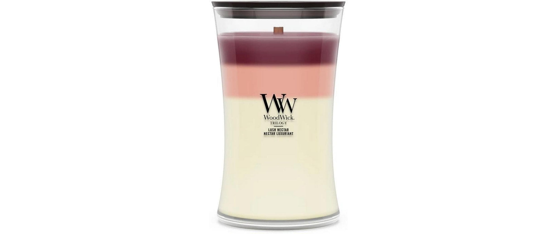 WoodWick Duftkerze – Kirsche & Zitrus – Ø 10 × 18 cm