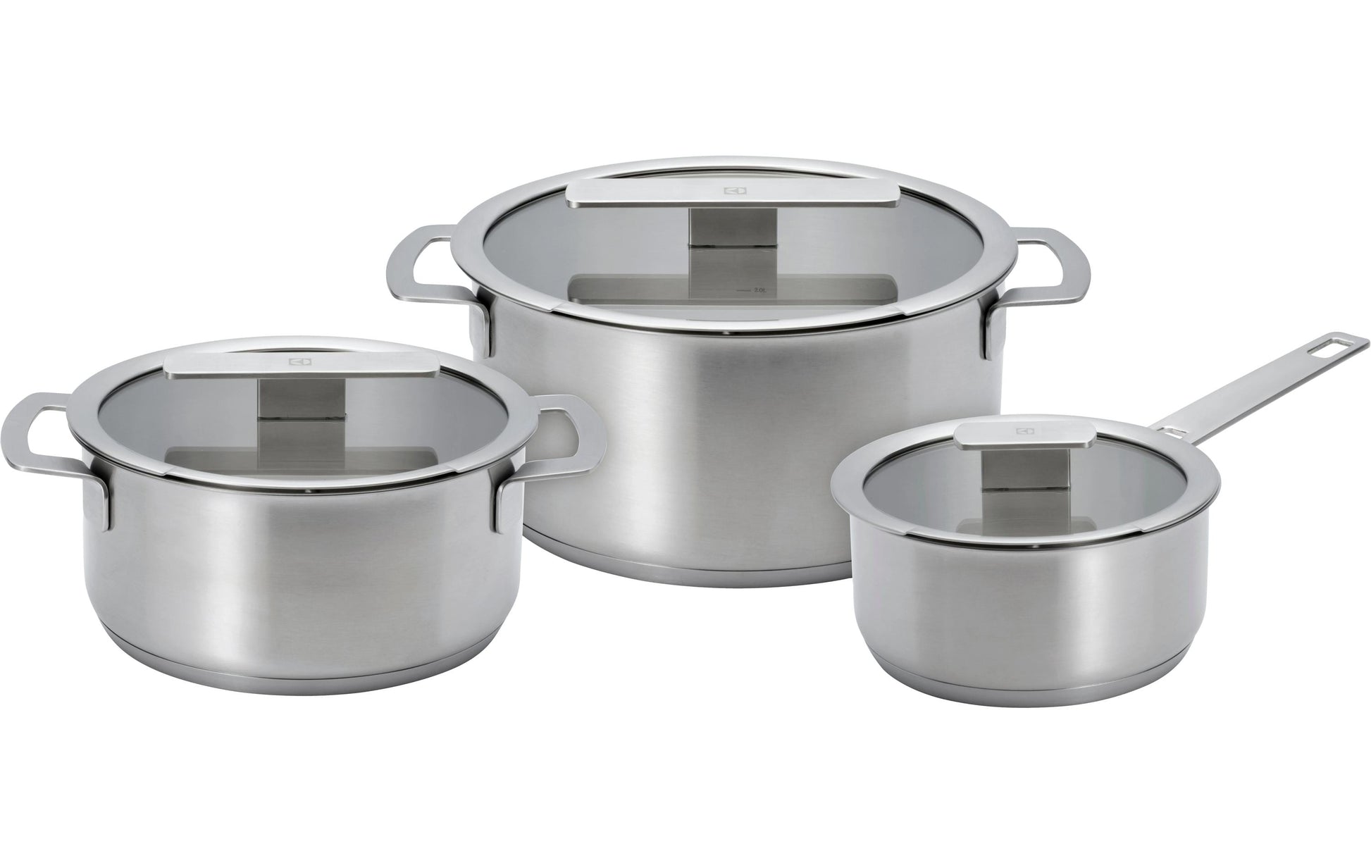 Electrolux Kochtopf E9HOPS – 5,1 l, Ø 24 cm, Edelstahl, für Induktion, Gas, Glaskeramik