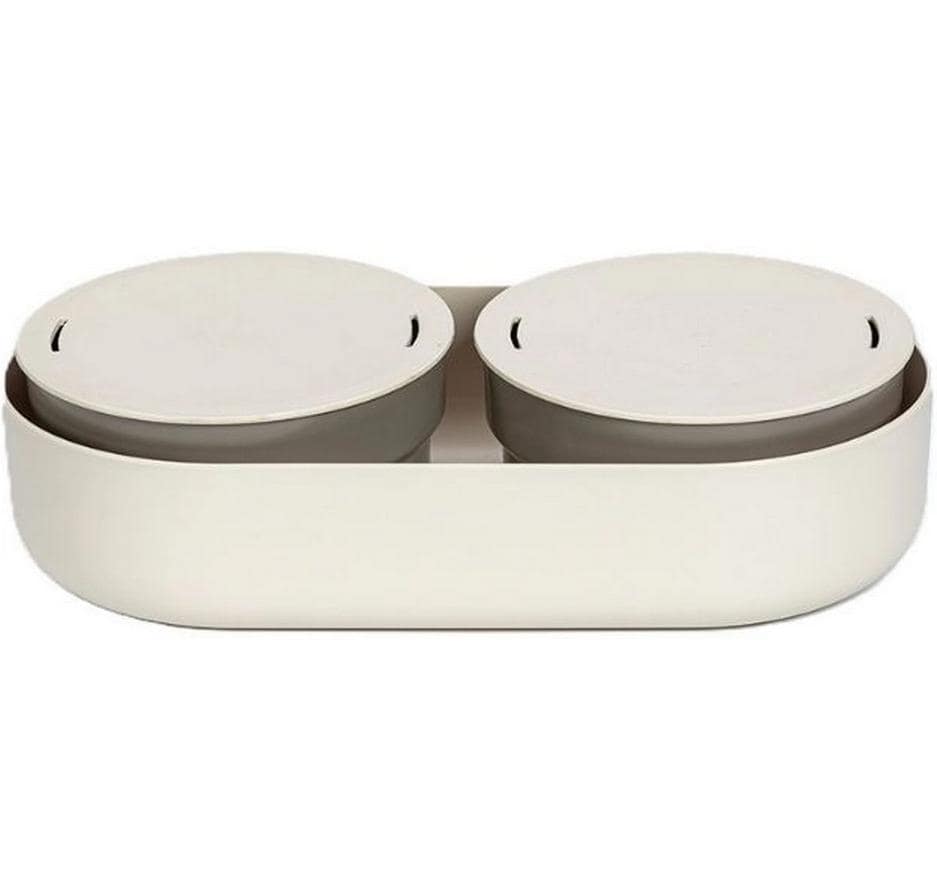 Plastia Urbalive – Keimspross-Set 300 ml, 30,5 × 16 × 7,7 cm, Kunststoff, Elfenbein, 2 Stk.