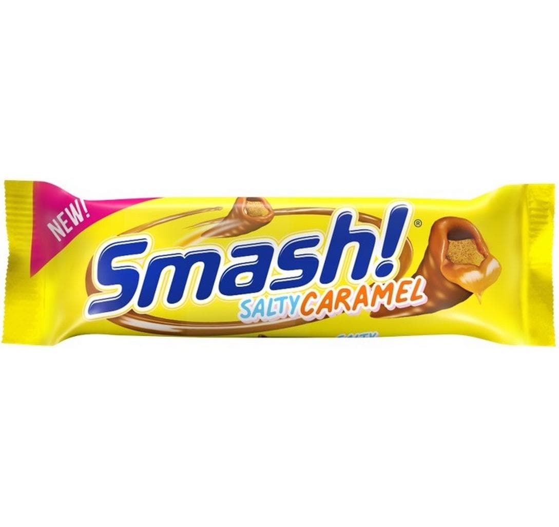 Smash Schokoriegel – Salziges Karamell – 40 g