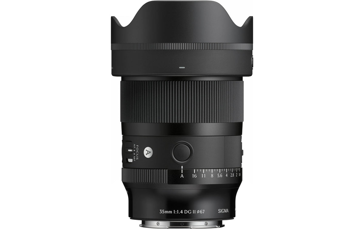 Sigma 35 mm f/1.4 DG II Objektiv – Vollformat, 67 mm Filter – für Sony E-Mount