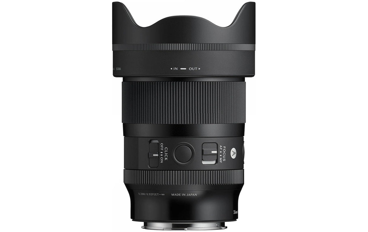 Sigma 35 mm f/1.4 DG II Objektiv – Vollformat, 67 mm Filter – für Sony E-Mount