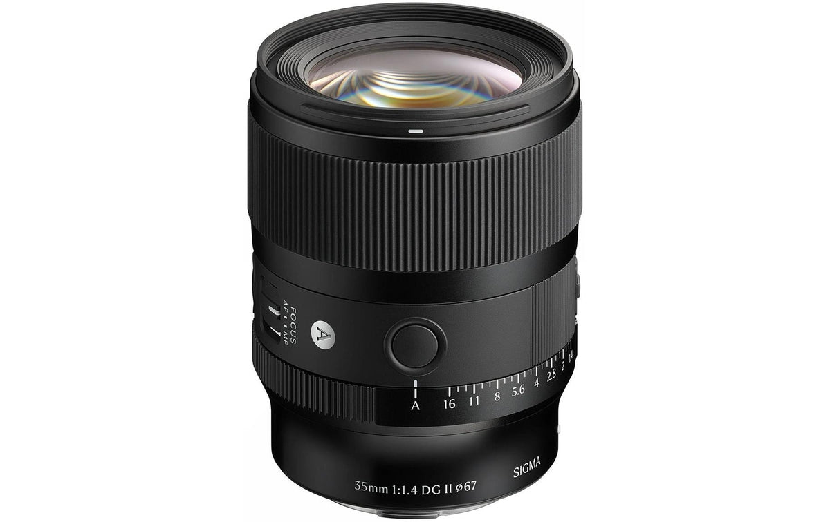 Sigma 35 mm f/1.4 DG II Objektiv – Vollformat, 67 mm Filter – für Sony E-Mount