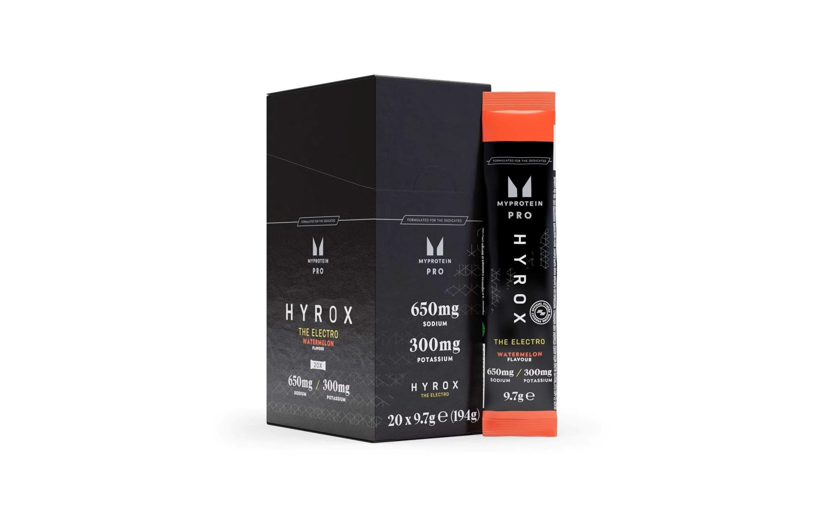 Myprotein Powertabs Hyrox The Electro, Wassermelone – 20 × 9,7 g