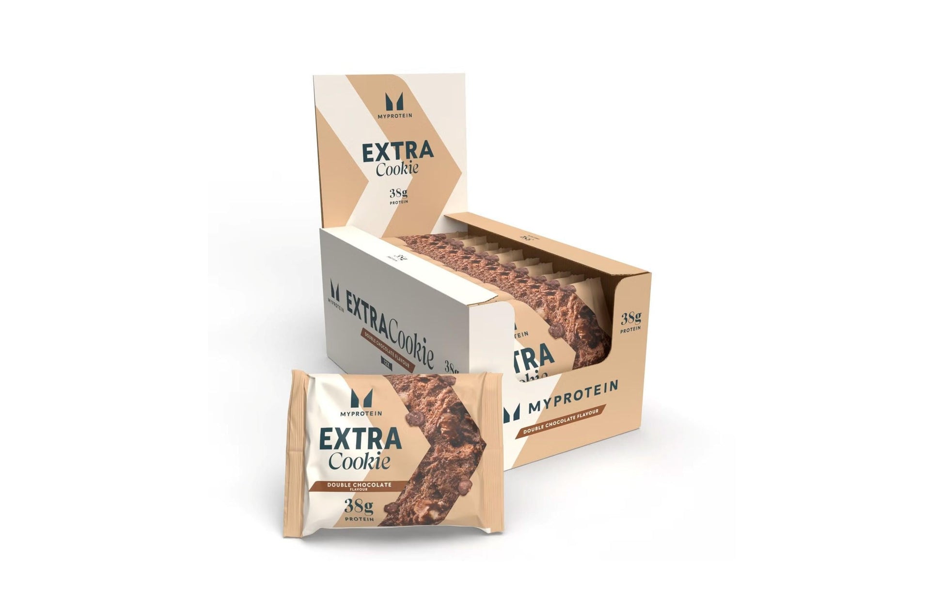 MyProtein XTRA Eiweiss-Cookie – Double Chocolate – 12 × 75 g