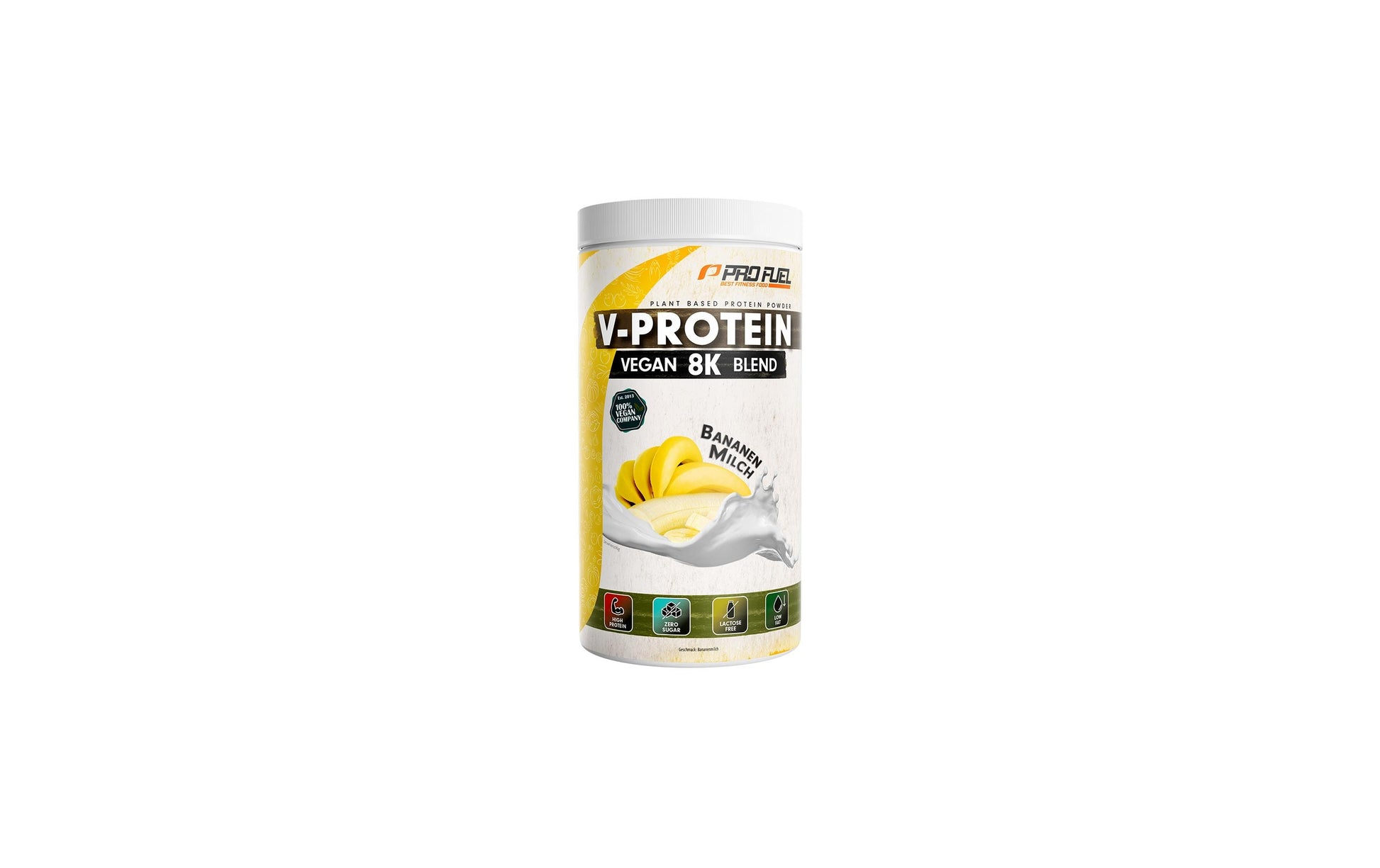 ProFuel Proteinpulver Banane – glutenfrei, vegan – 750 g