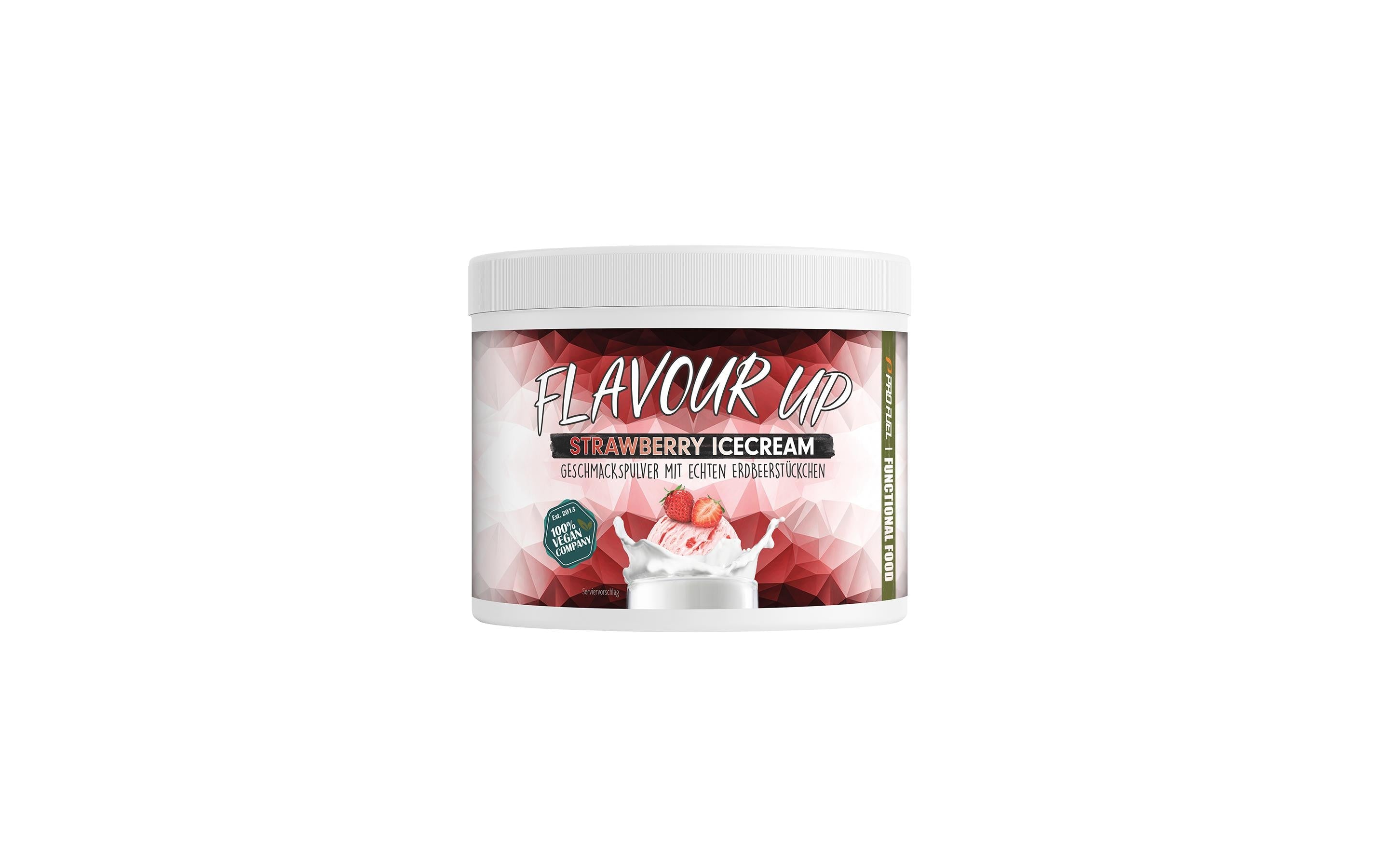 ProFuel Backaroma Erdbeere, Pulver, Vegan – 250 g