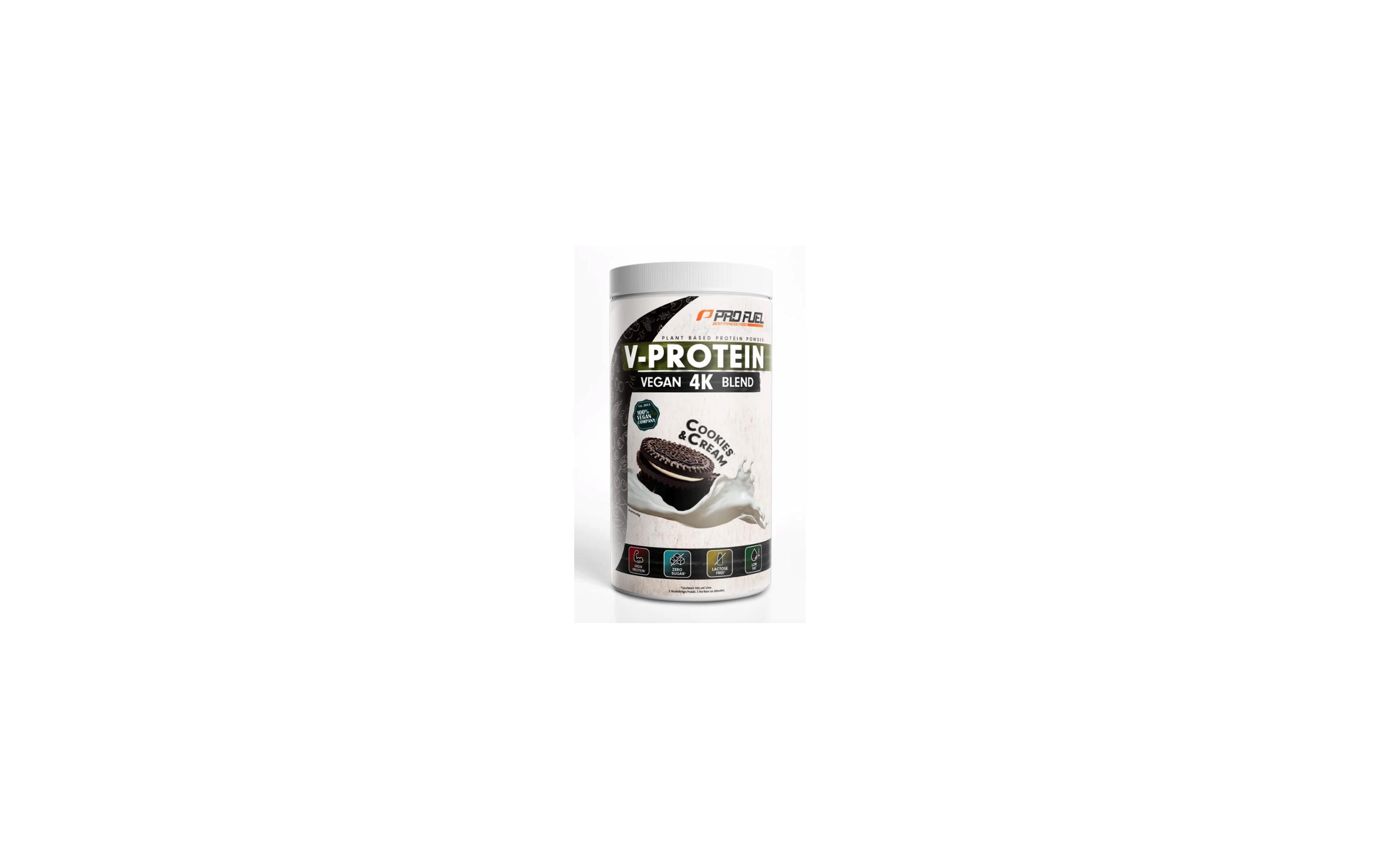 Profuel Eiweisspulver Cookies & Cream – Vegan – 750 g