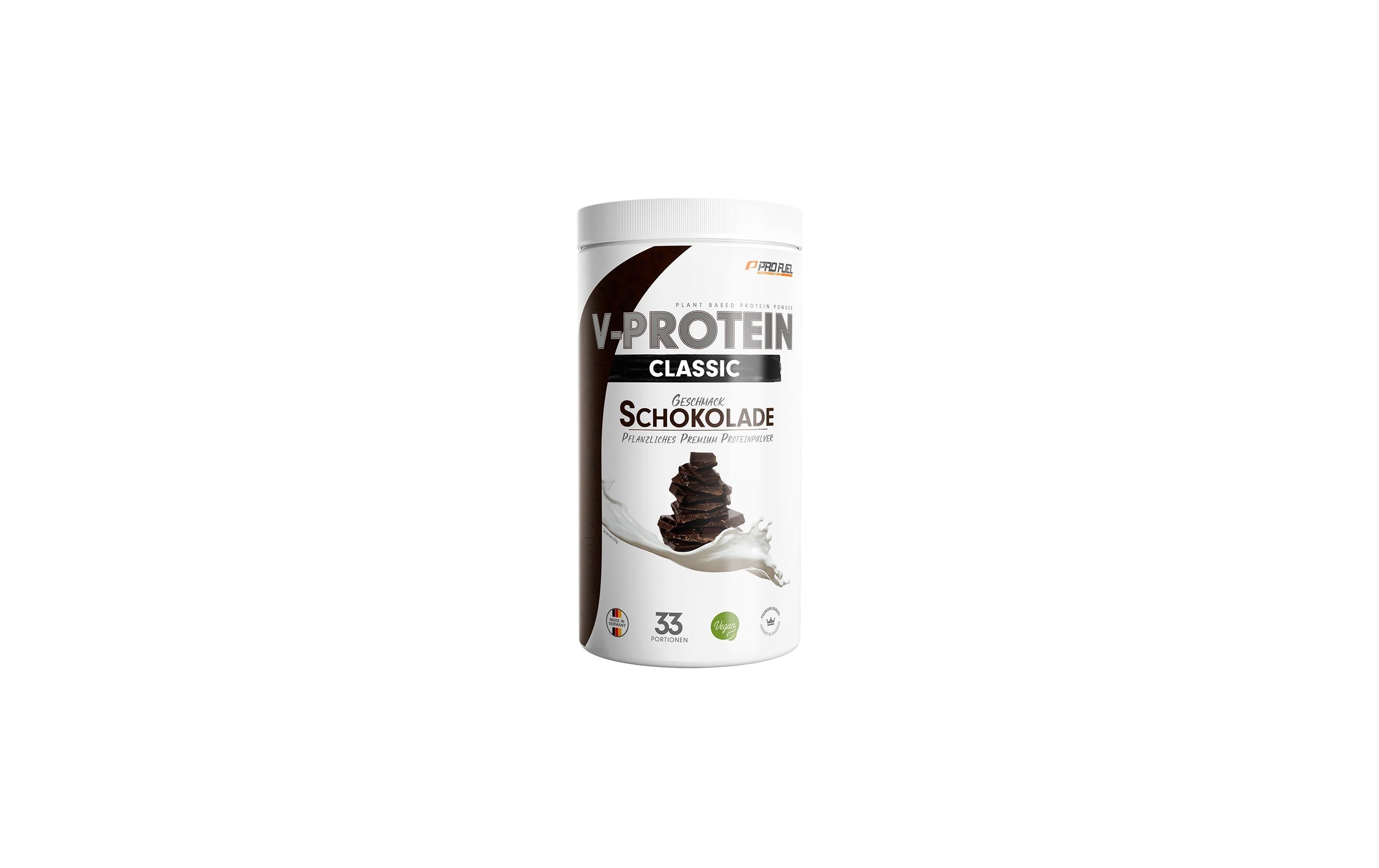 ProFuel Proteinpulver Schokolade – glutenfrei, vegan – 1 kg