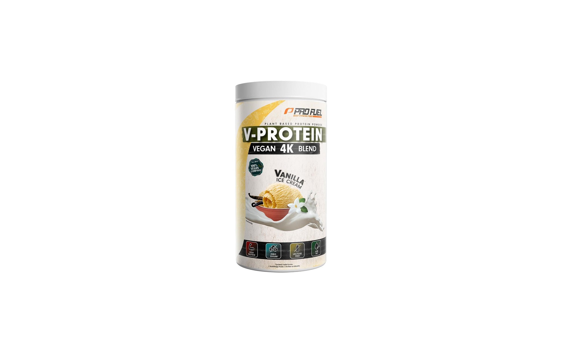ProFuel Proteinpulver Vanille – Vegan – 750 g